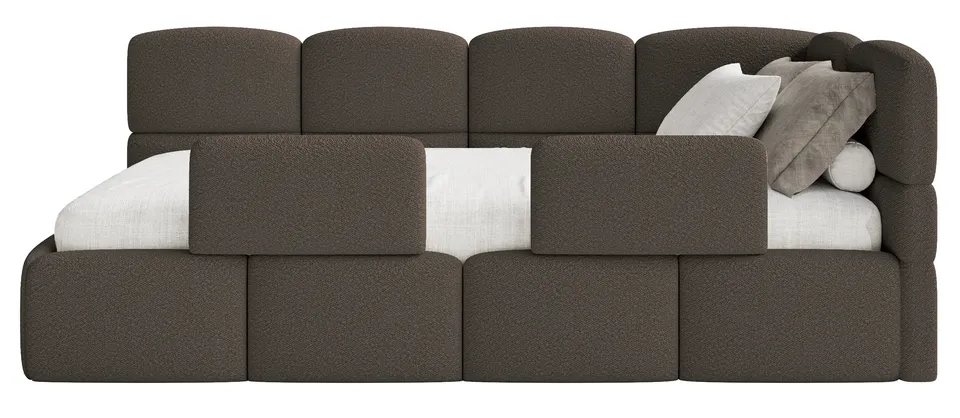 selsey-cloudy-jugendbett-90x200-cm-rechtsseitig-mit-matratze-und-bettkasten-brau image 1