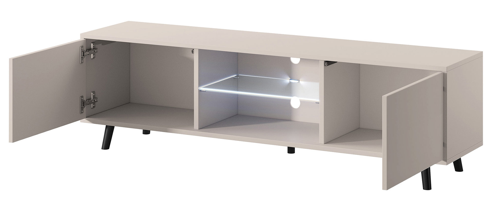 selsey-lefyr-tv-schrank-140-cm-grau-beige-mit-led image 7