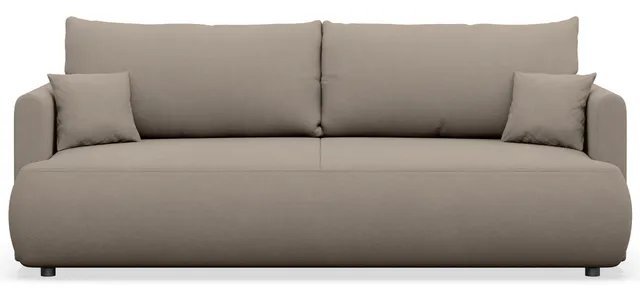 selsey-ovo-mini-3-sitzer-schlafsofa-ausklappbar-mit-stauraum-hellbeige-chenille image 1