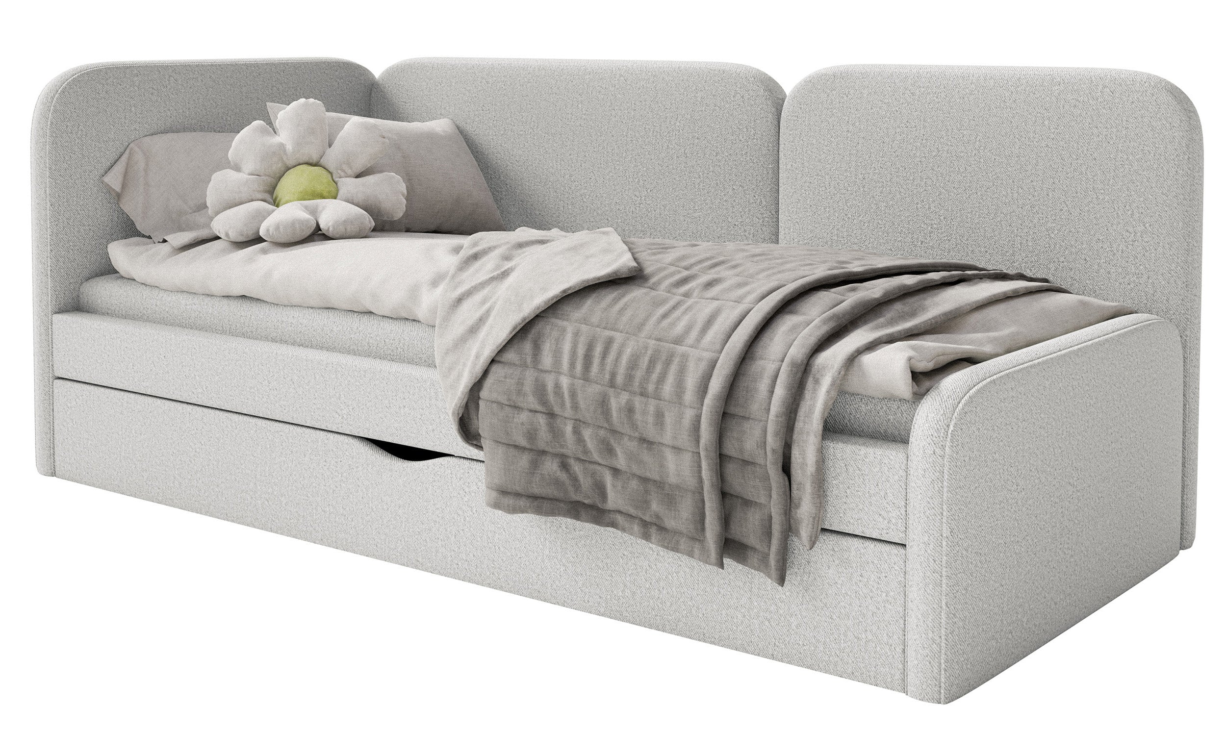 selsey-cuddy-jugendbett-90x200-cm-linksseitig-mit-matratze-und-stauraum-grau-bei image 1