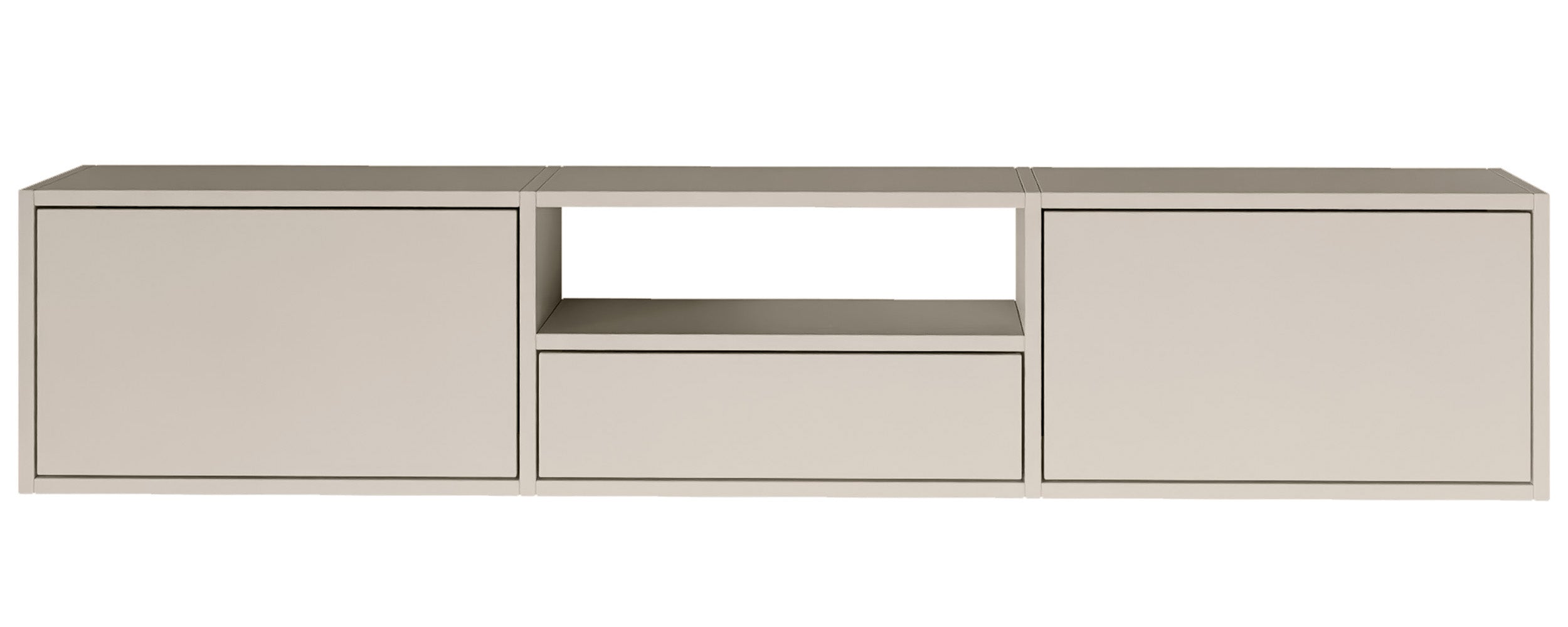 selsey-framme-h-ngender-tv-schrank-150-cm-mit-klappen-kaschmir image 4