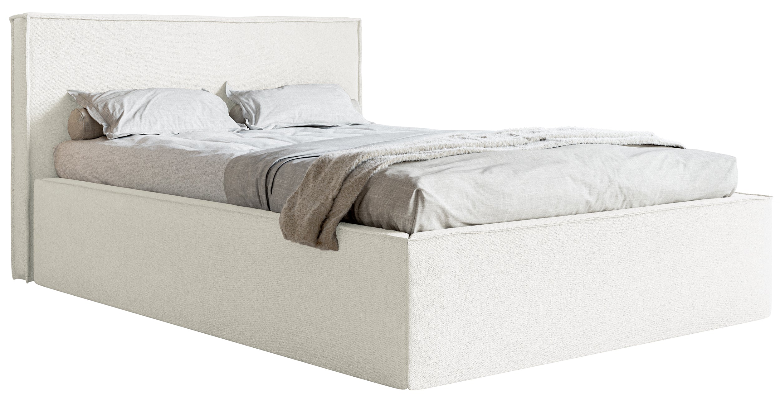 selsey-lucera-polsterbett-160x200-cm-creme-chenille-mit-stauraum image 1