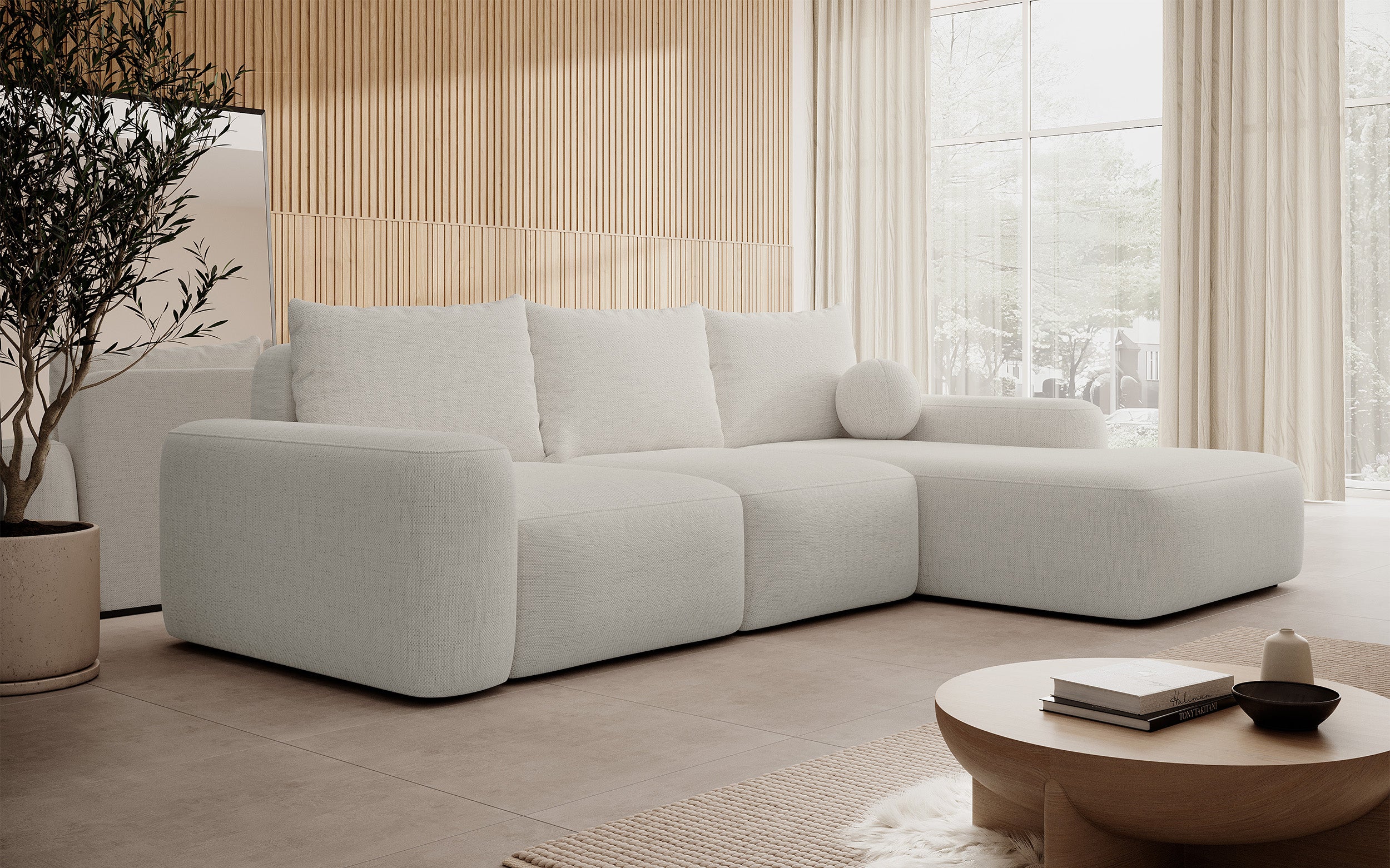selsey-carnos-ecksofa-l-f-rmig-mit-schlaffunktion-creme-chenille-hydrophob-recht image 2