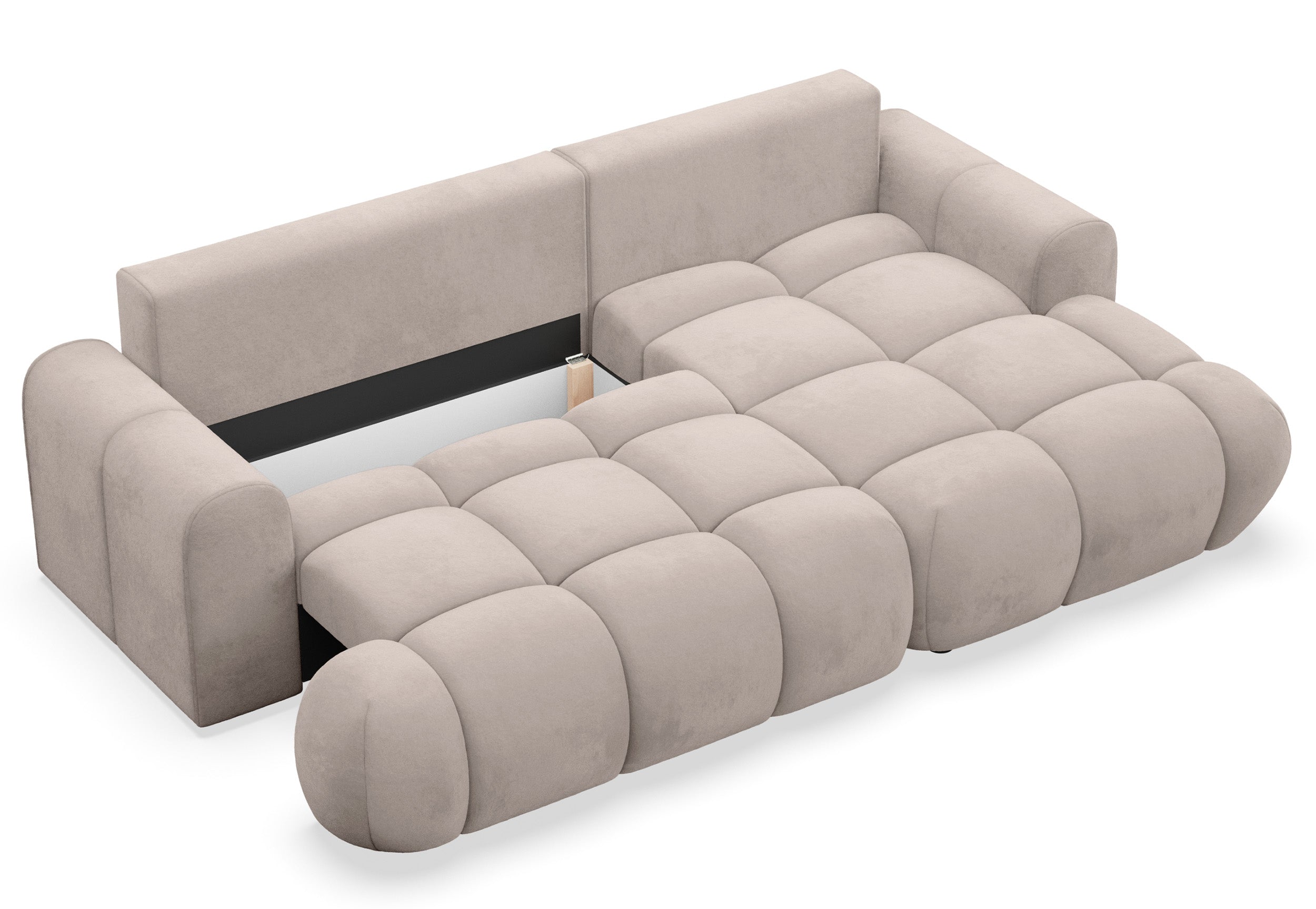 selsey-ombo-mini-ecksofa-rechts-l-f-rmig-mit-schlaffunktion-und-stauraum-hellbei image 5