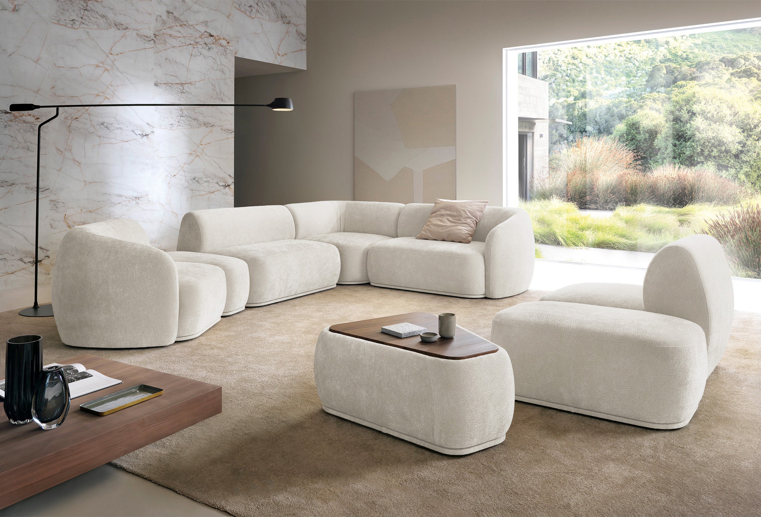 selsey-bommo-einzelmodul-links-creme-chenille image 5
