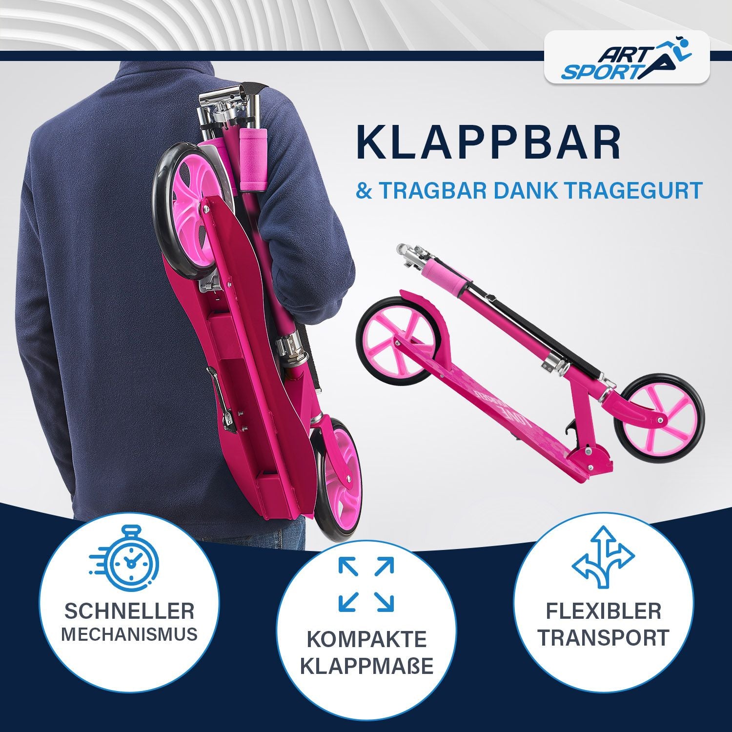 juskys-cityroller-girl-power-kinder-scooter-mit-tragegurt-und-big-wheel-r-dern image 5