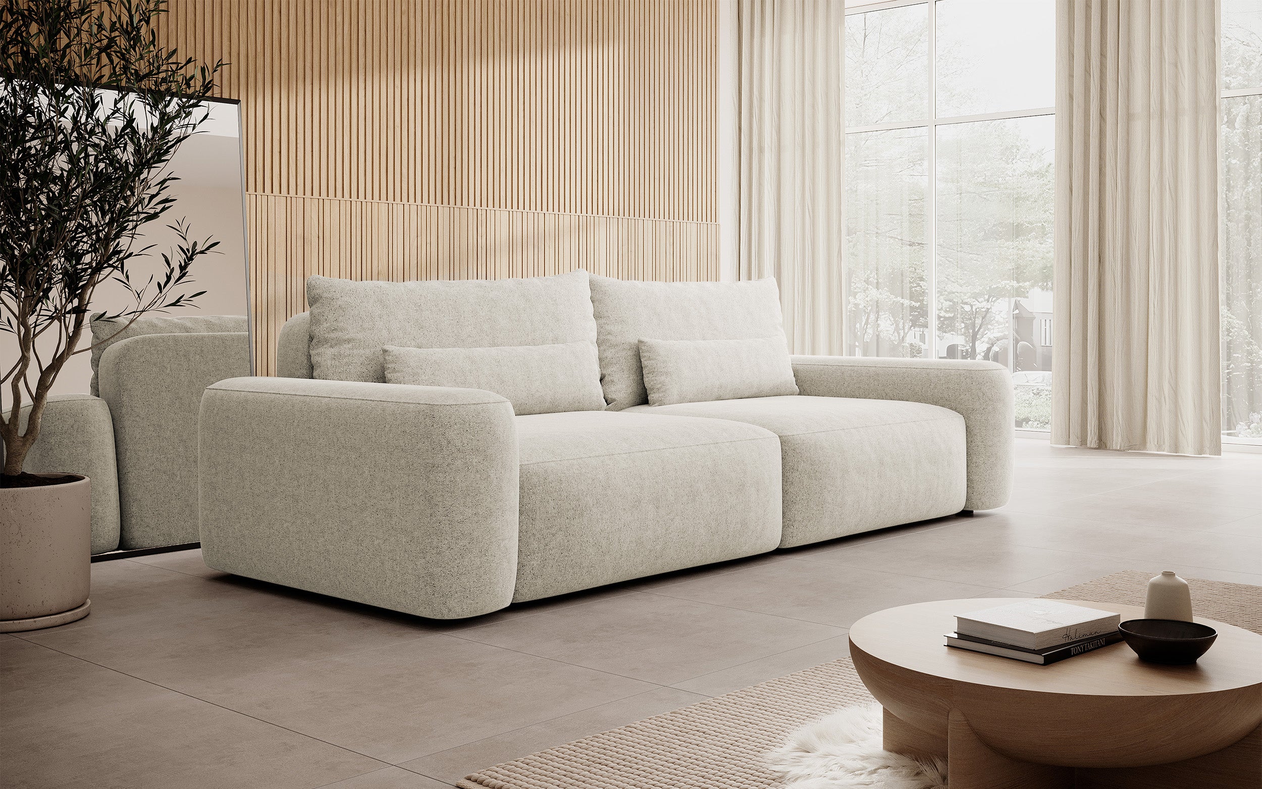 selsey-carnos-dreisitziges-schlafsofa-creme-chenille-hydrophob image 2