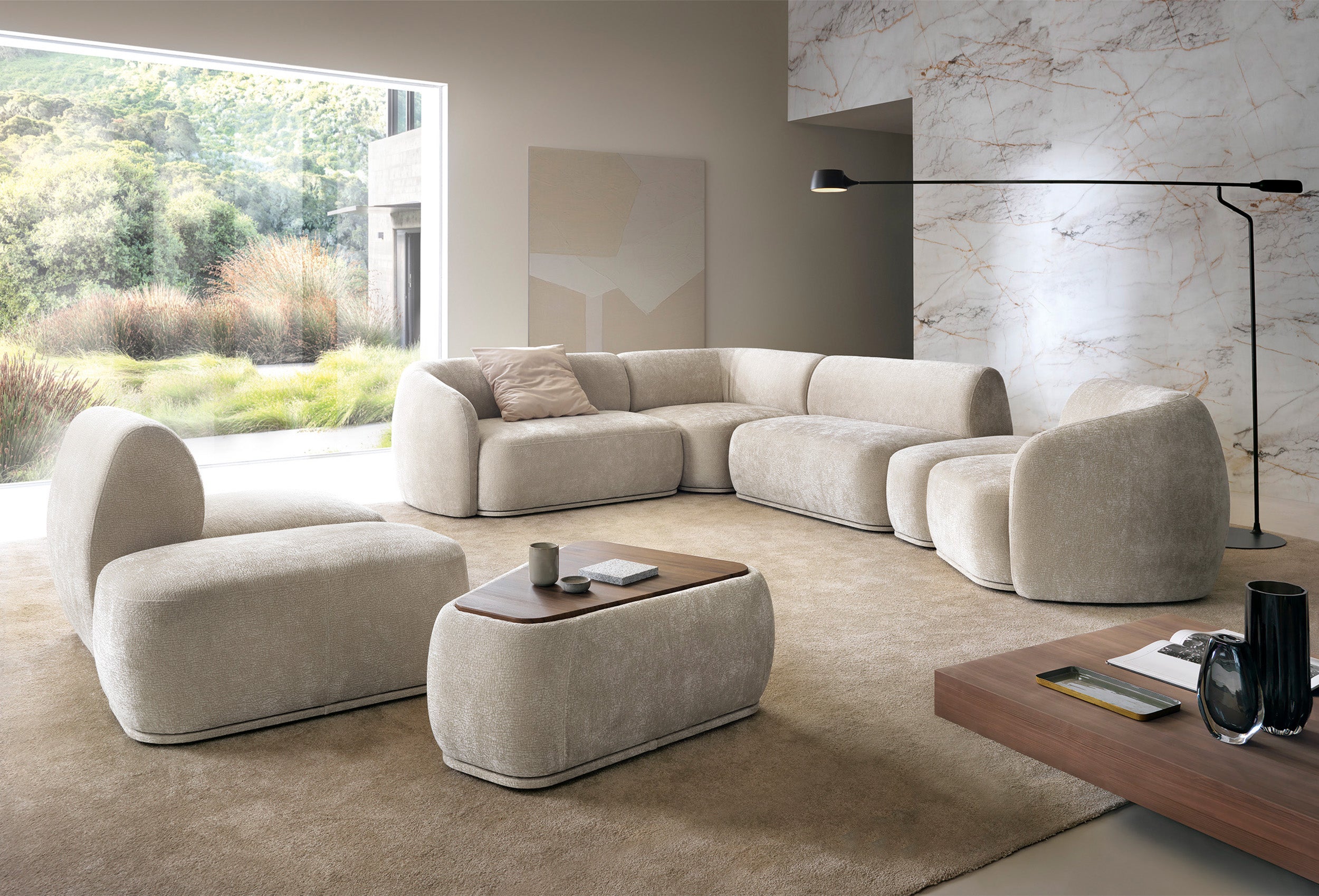 selsey-bommo-modularer-hocker-pouf-rechteckig-grau-beige-chenille image 4