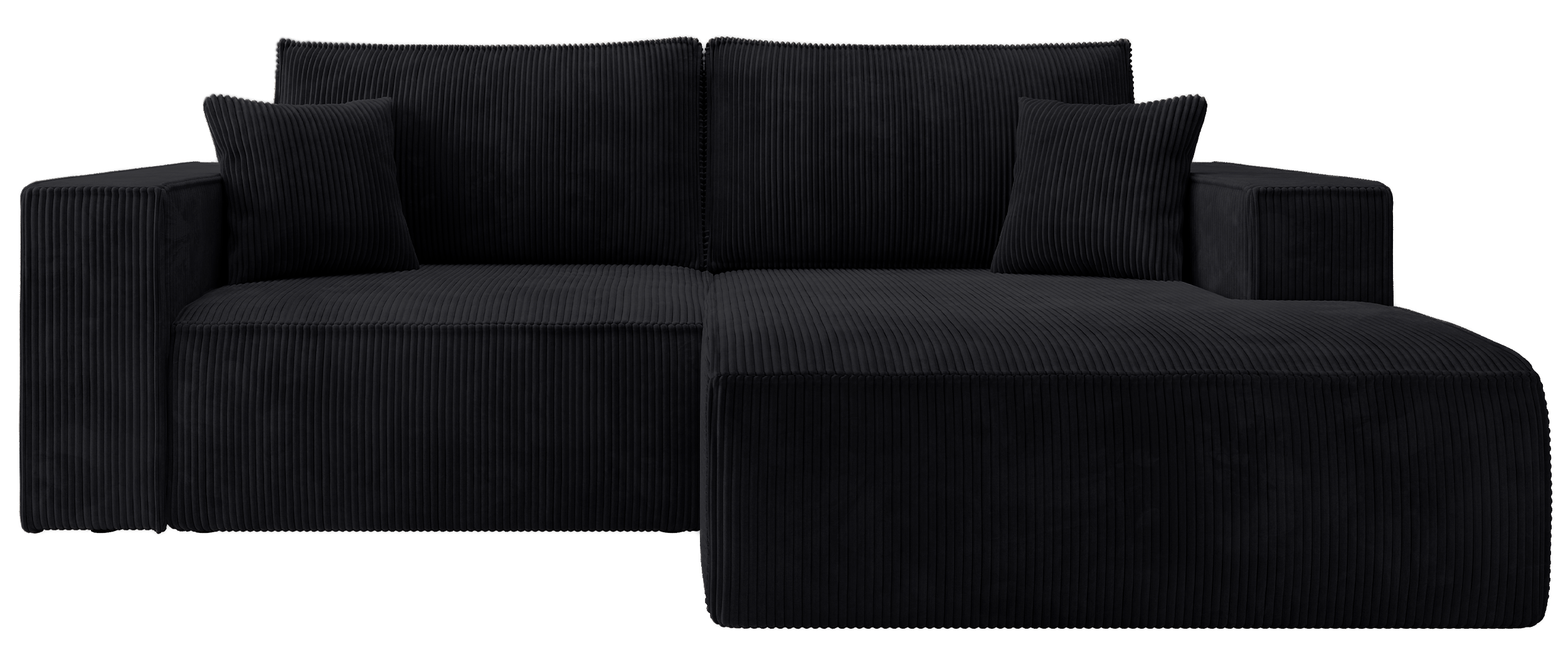 selsey-farese-mini-rechtsseitiges-l-ecksofa-mit-schlaffunktion-und-stauraum-schw image 1