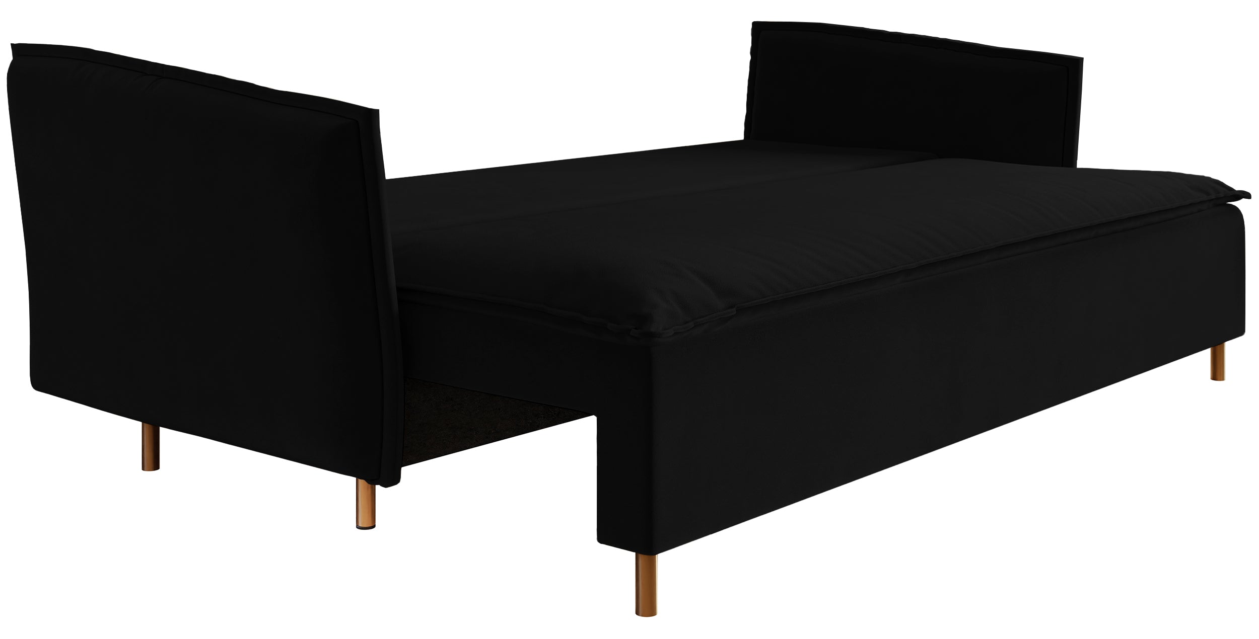 selsey-drei-sitzer-schlafsofa-ummo-mit-stauraum-schwarzer-hydrophober-samt-golde image 3