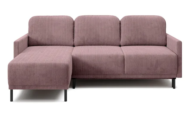 selsey-hamiel-ausziehbare-eckcouch-l-f-rmig-mit-stauraum-flieder-cordstoff-unive image 1