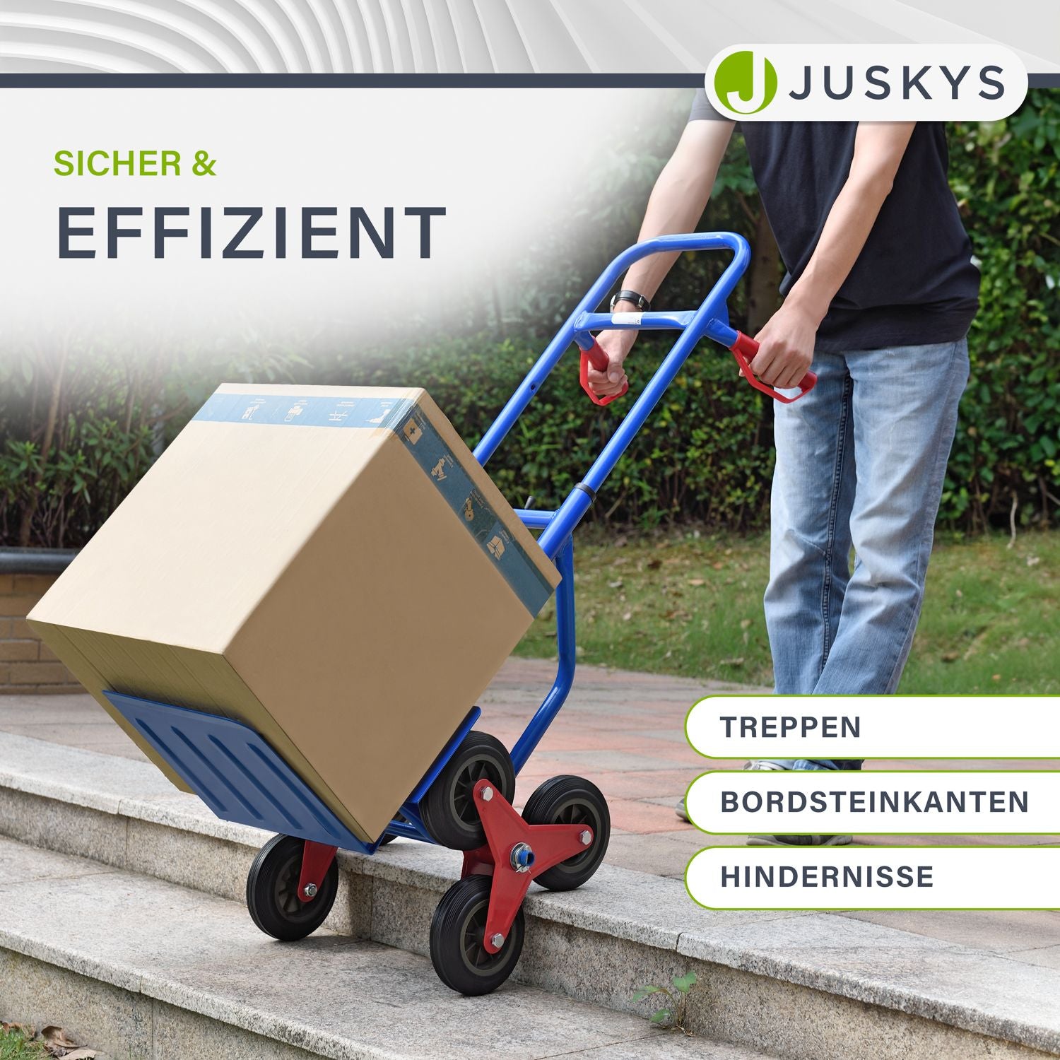 juskys-treppensackkarre-faltbar-bis-100-kg-mit-sternr-dern image 4