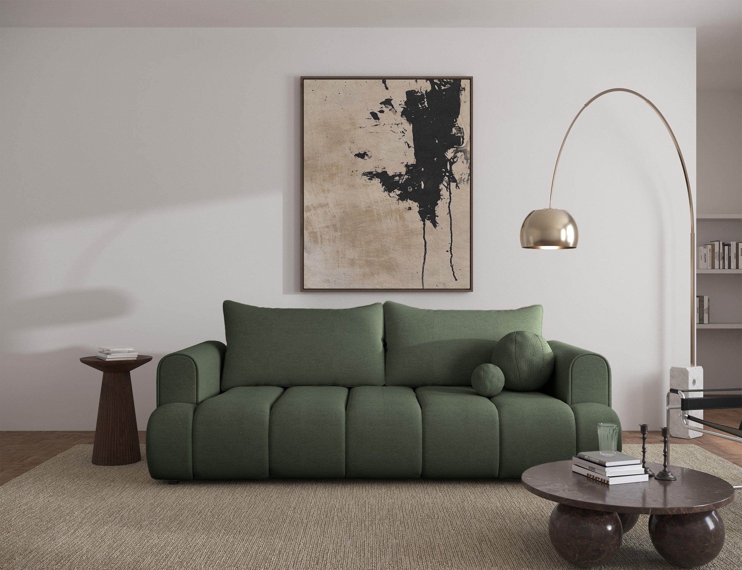 selsey-dandelino-dreisitziges-sofa-mit-schlaffunktion-gr-n-hydrophober-chenille image 2