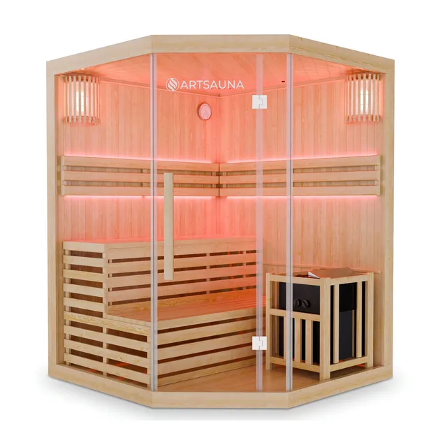 juskys-indoor-sauna-espoo-150-premium-finnische-saunakabine-3-personen-komplett- image 1