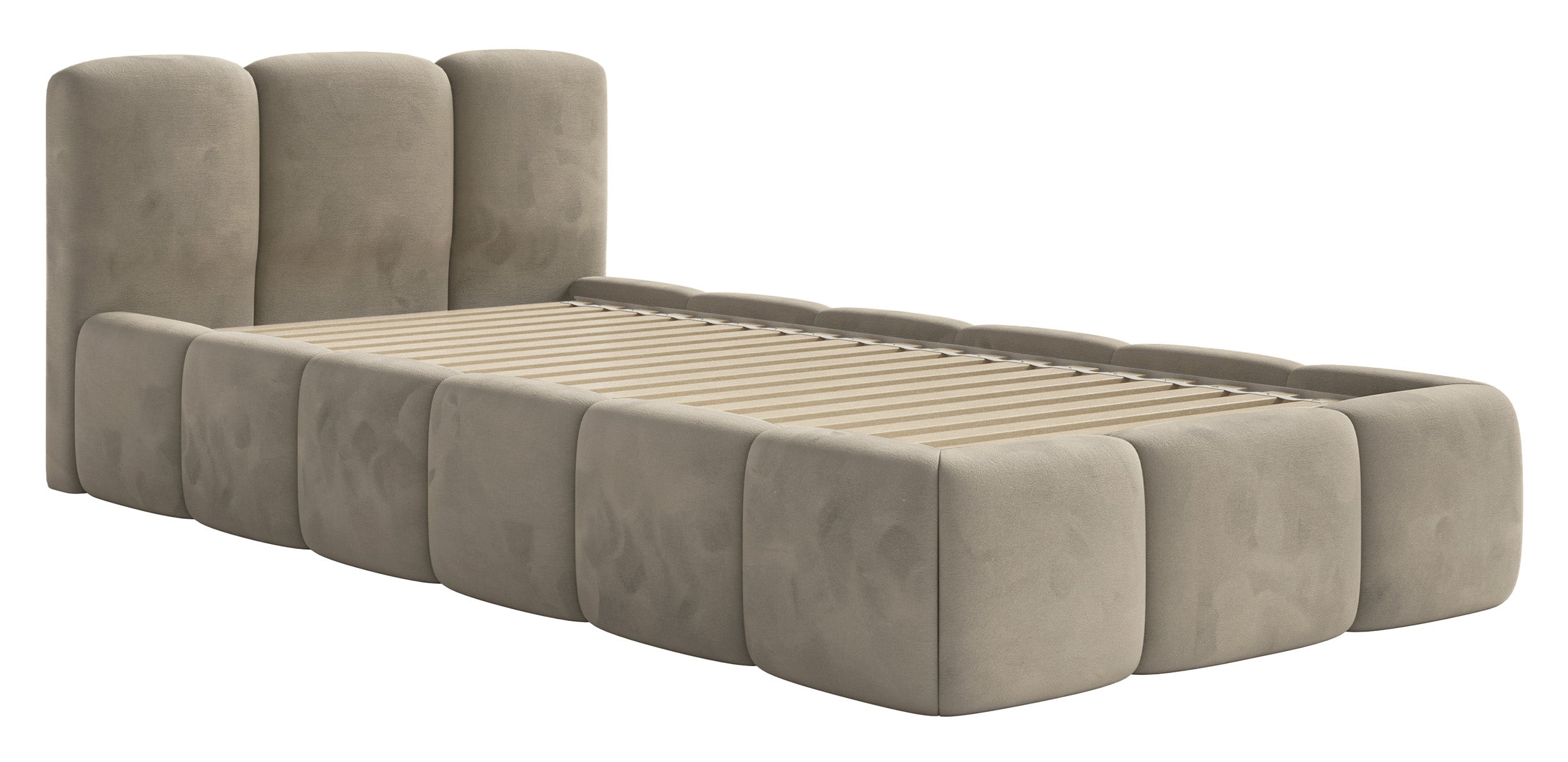 selsey-cloudy-low-polsterbett-90x200-cm-grau-beige-velours-wasserabweisend image 3