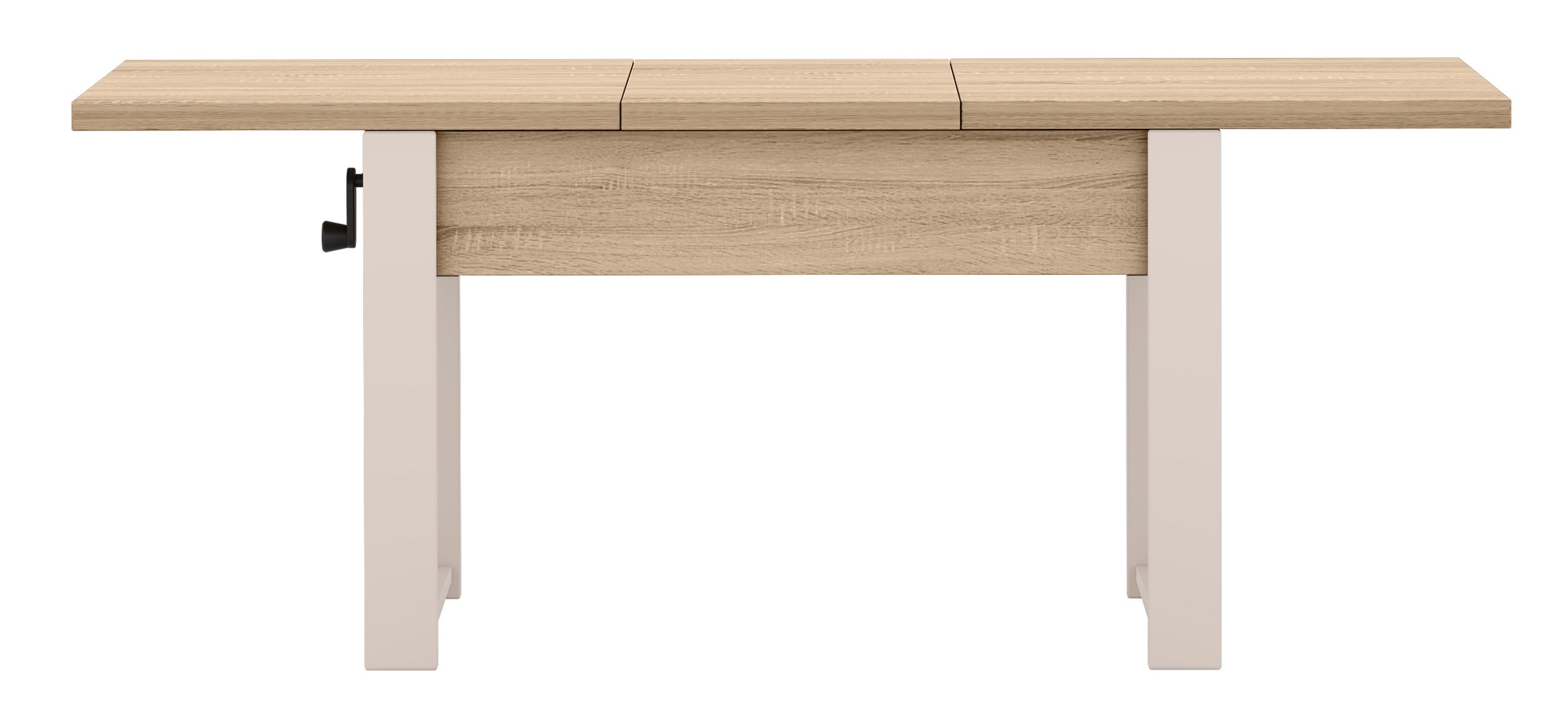 selsey-hugo-ausziehbarer-couchtisch-120-157-x-67-cm-sonoma-eiche-mit-kaschmirbei image 7