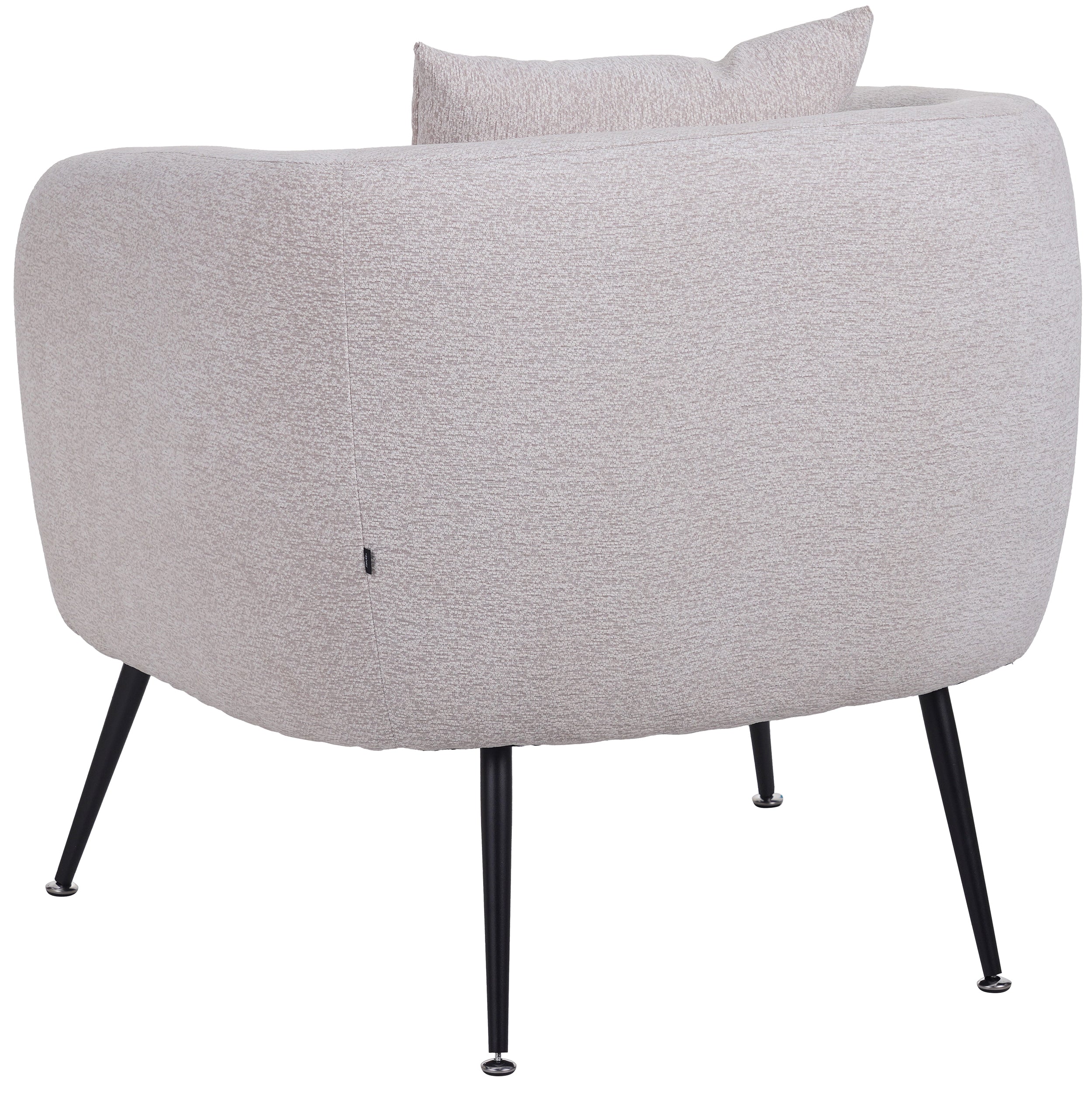 selsey-inglede-relaxsessel-hellbeige-chenille-auf-schwarzen-beinen image 4