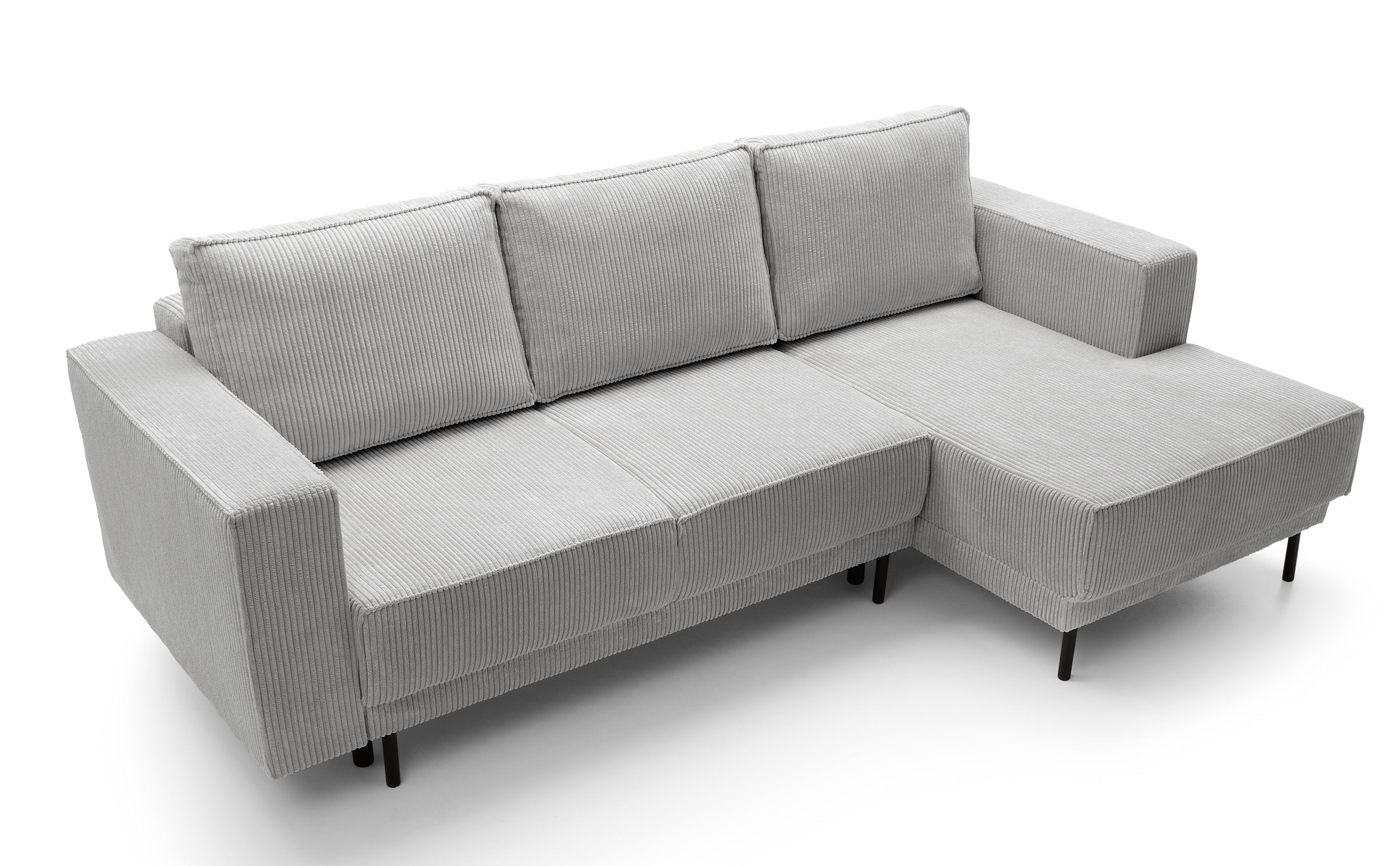 selsey-rodario-mini-ecksofa-mit-schlaffunktion-l-form-rechts-hellgrau-cord-mit-s image 5