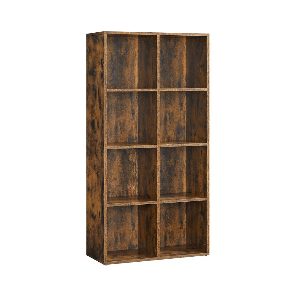 vasagle-b-cherregal-mit-8-f-chern-30-x-65-5-x-129-5-cm-wei image 2