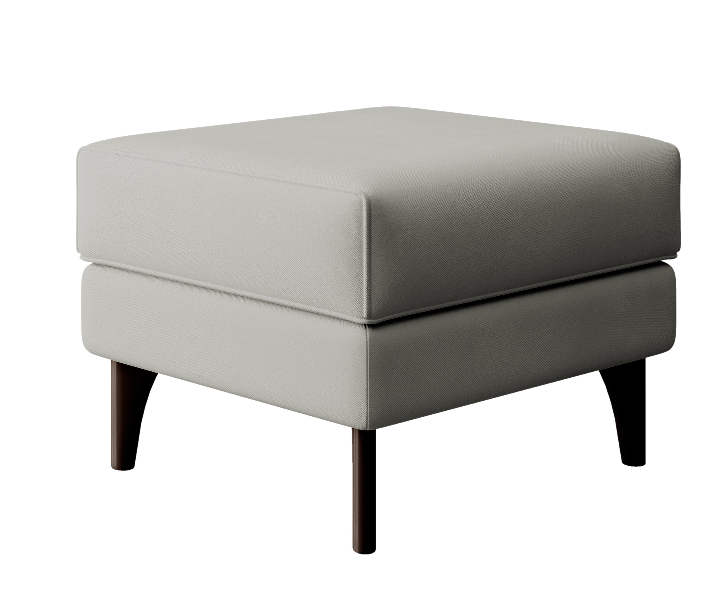 selsey-calmino-fu-hocker-ohrensessel-hocker-grau-wasserabweisender-samt-wenge-f- image 1