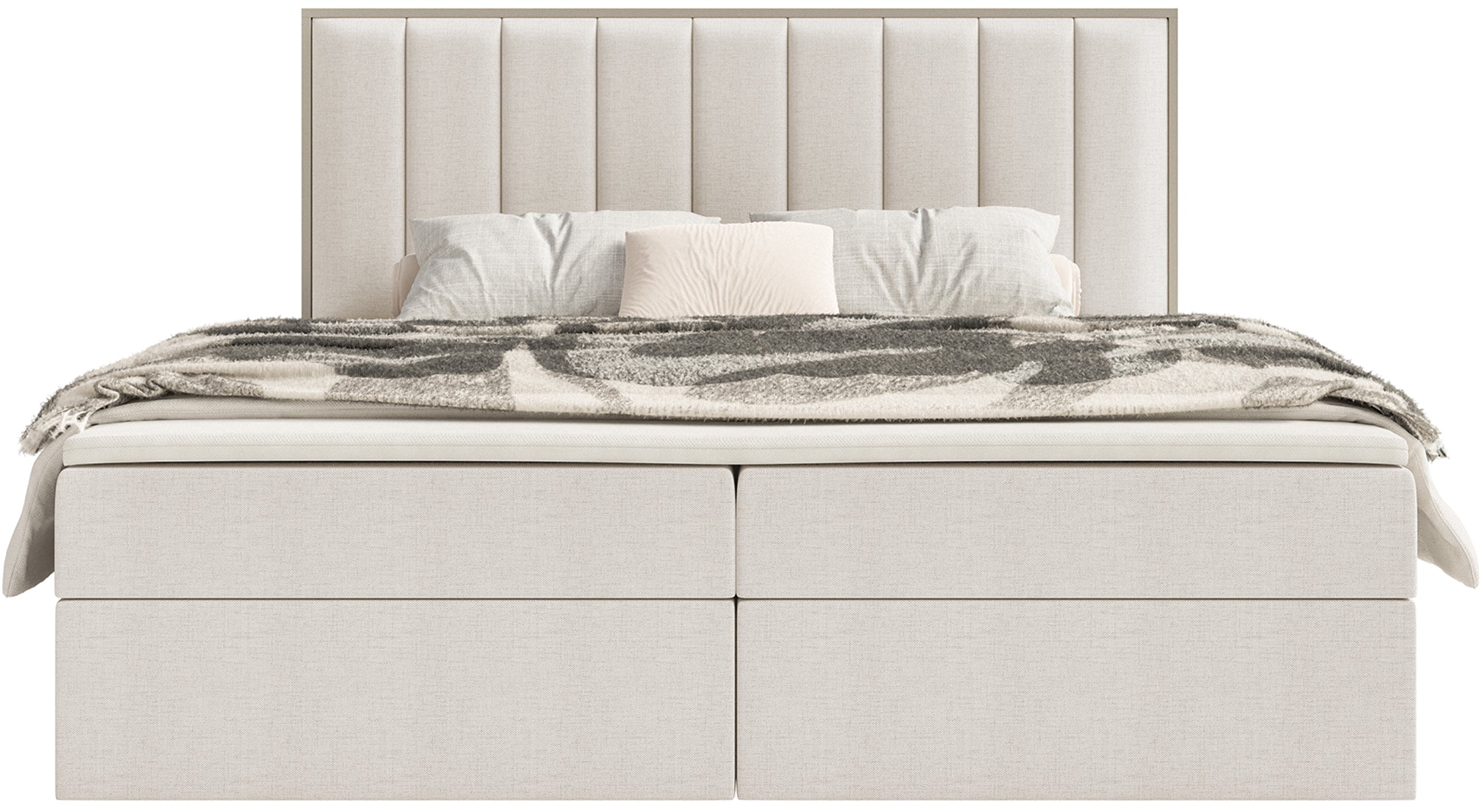 selsey-togents-kontinentalbett-140x200-cm-mit-stauraum-und-topper-hellbeiger-che image 5