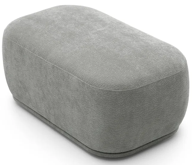 selsey-bommo-modulares-rechteckiges-pouf-grauer-chenille image 1