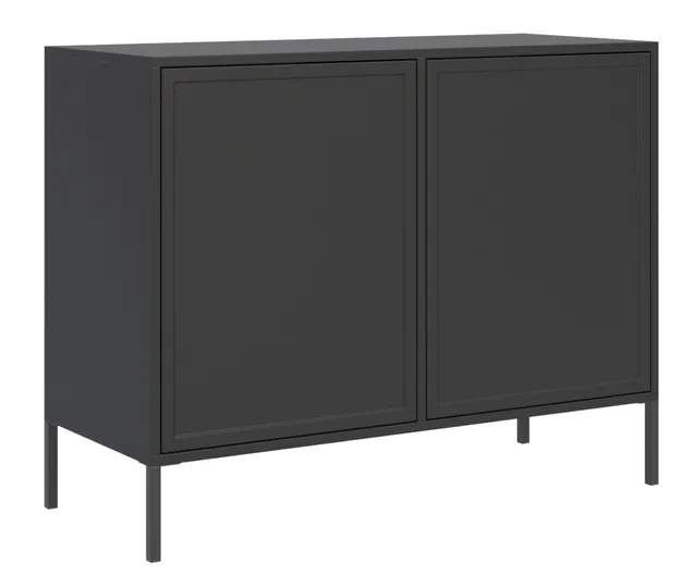 selsey-velveto-zweifl-gelige-kommode-100-cm-schwarz image 1