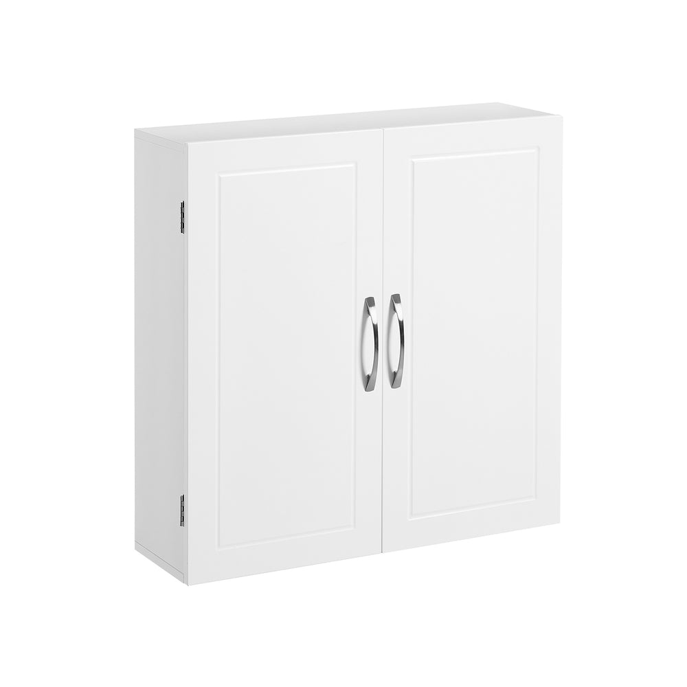 vasagle-wandschrank-mit-2-t-ren-skandinavischer-badschrank-mit-magnet-t-ren image 2