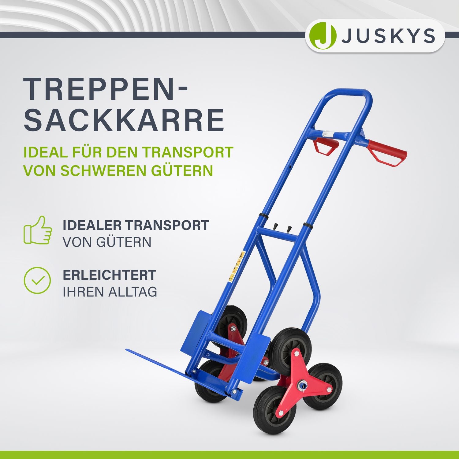 juskys-treppensackkarre-faltbar-bis-100-kg-mit-sternr-dern image 2