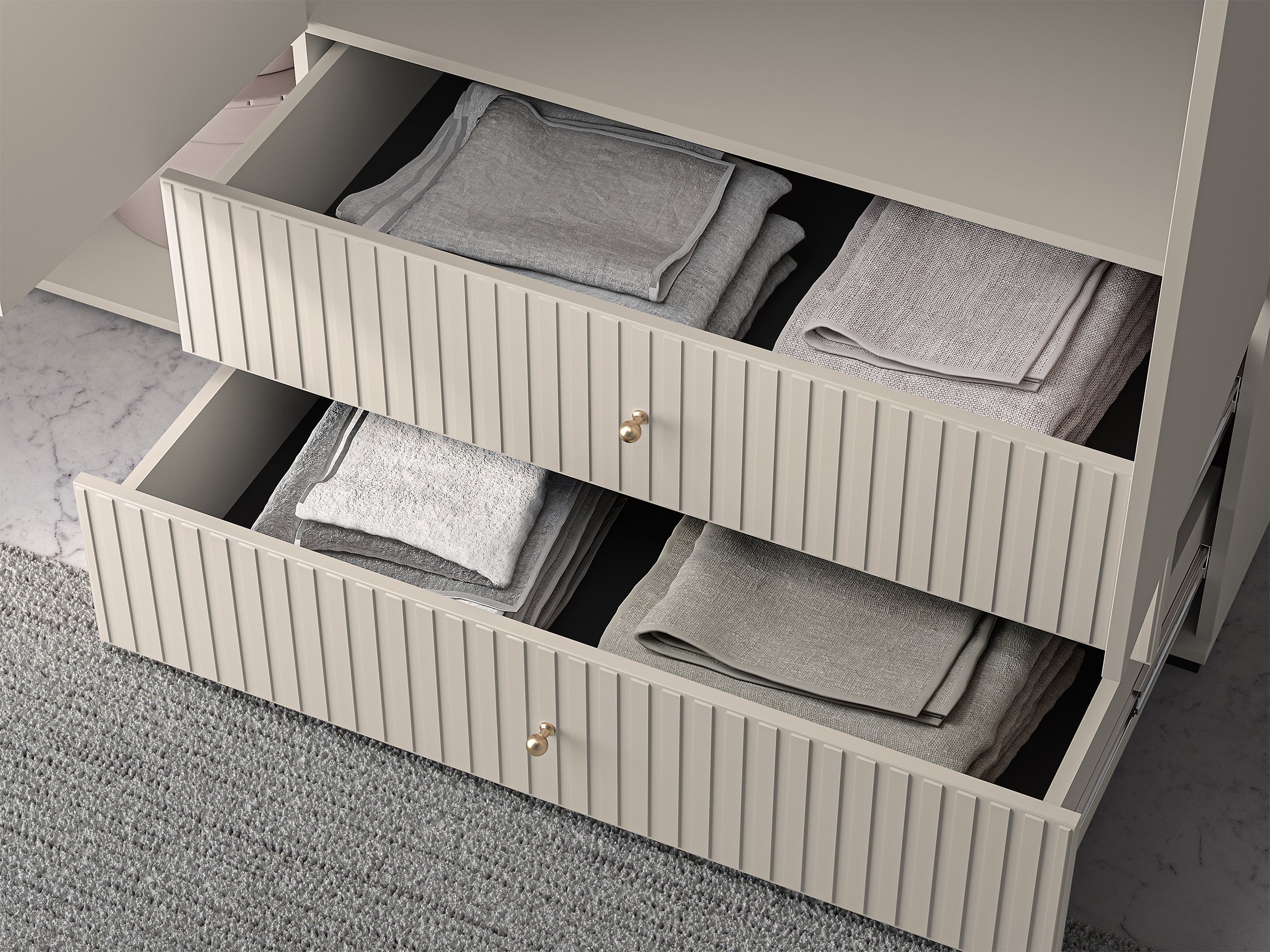 selsey-caletto-dreht-renschrank-150-cm-mit-2-schubladen-lamellen-beige image 7