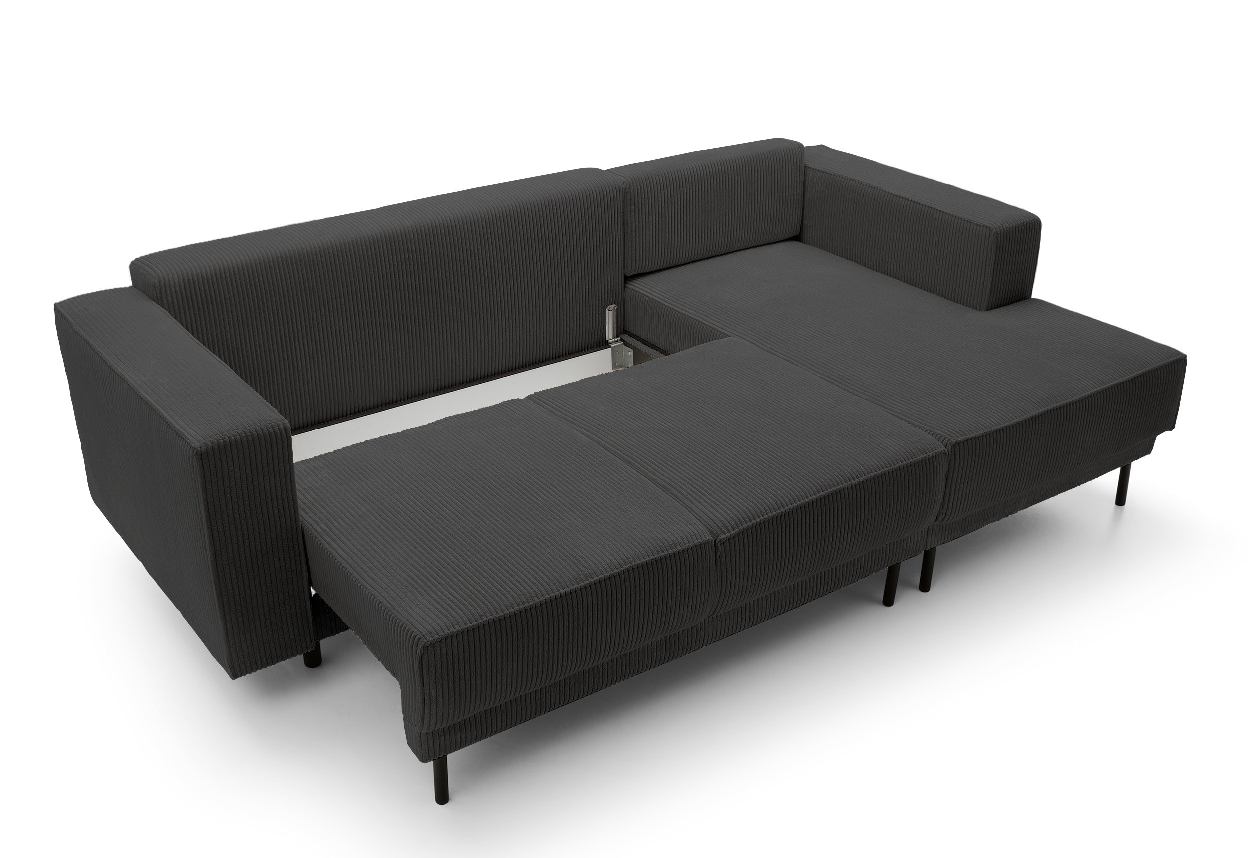 selsey-rodario-mini-ecksofa-l-f-rmig-mit-schlaffunktion-und-stauraum-cord-dunkel image 6