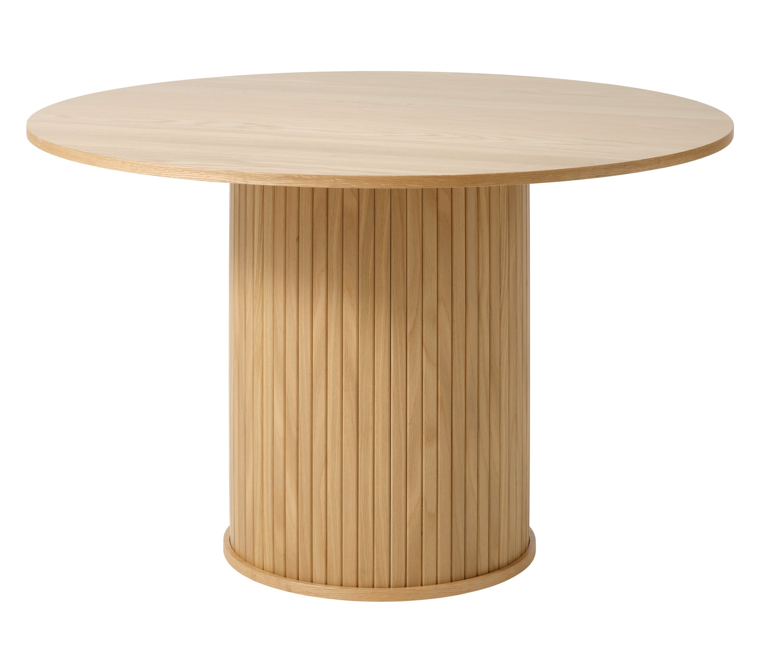 selsey-gativel-runder-tisch-120-cm-lamellen-eiche-natur-mit-runder-basis image 1