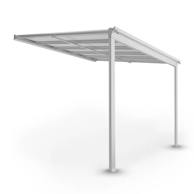 juskys-terrassen-berdachung-borneo-3-x-3-m-aluminium-terrassendach-wei image 1