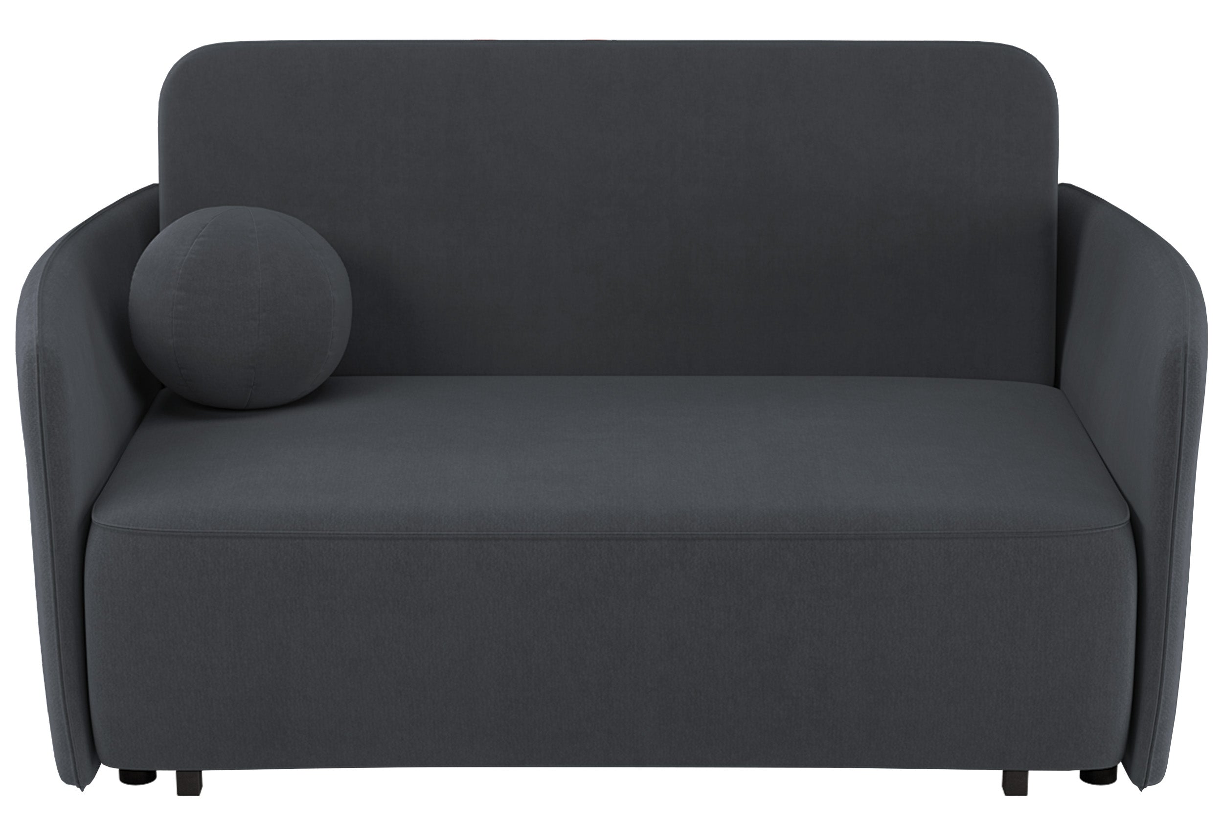selsey-paxi-zweisitziges-schlafsofa-165-cm-mit-stauraum-dunkelgrauer-chenillebez image 1