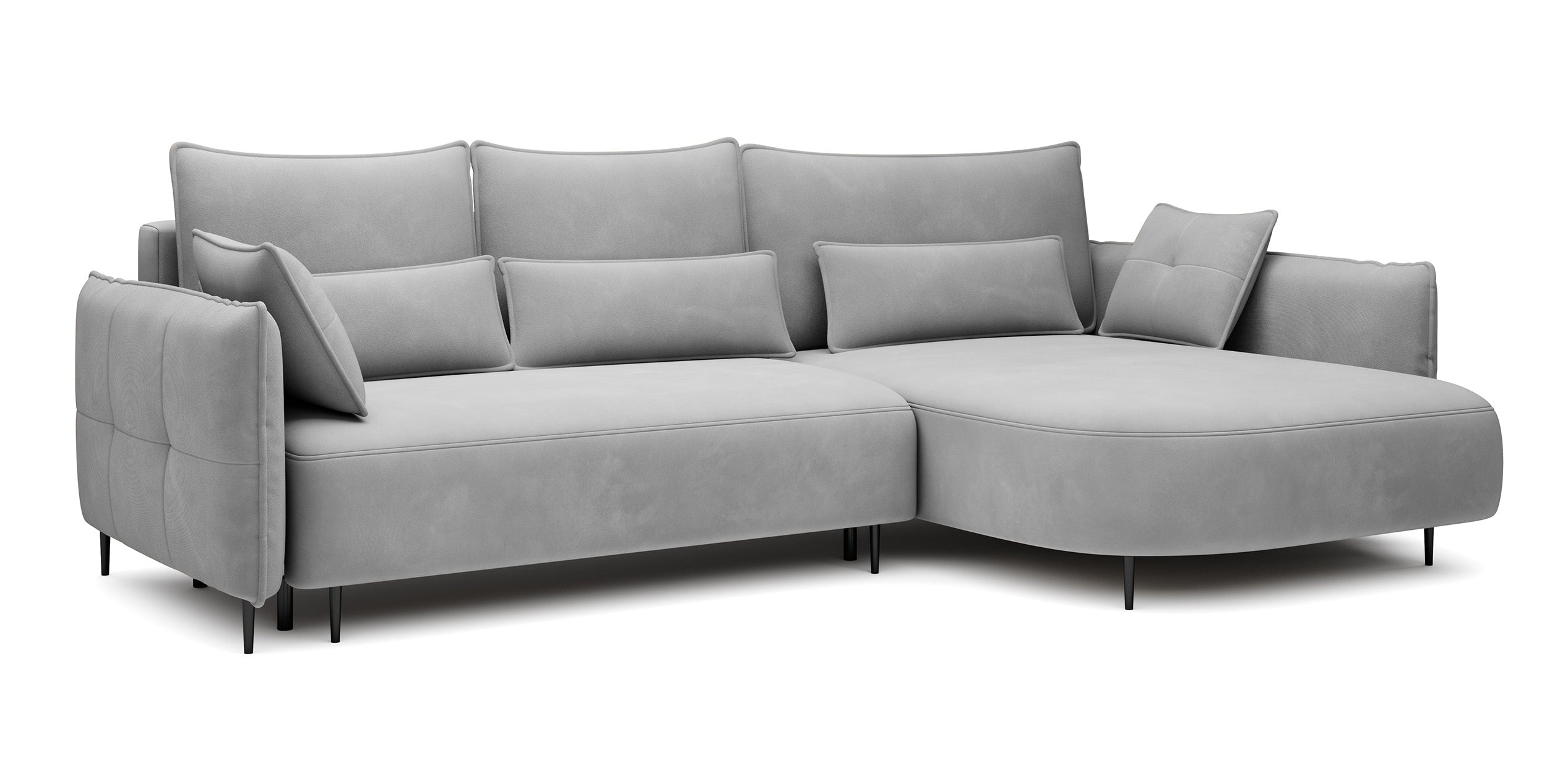 selsey-oblivio-ecksofa-l-f-rmig-rechtsseitig-mit-schlaffunktion-und-stauraum-gra image 1