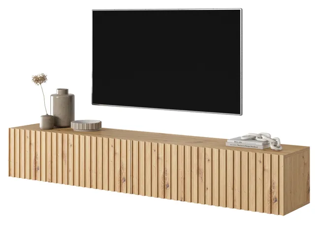 selsey-telire-tv-schrank-175-cm-artisan-eiche-lamellen image 1