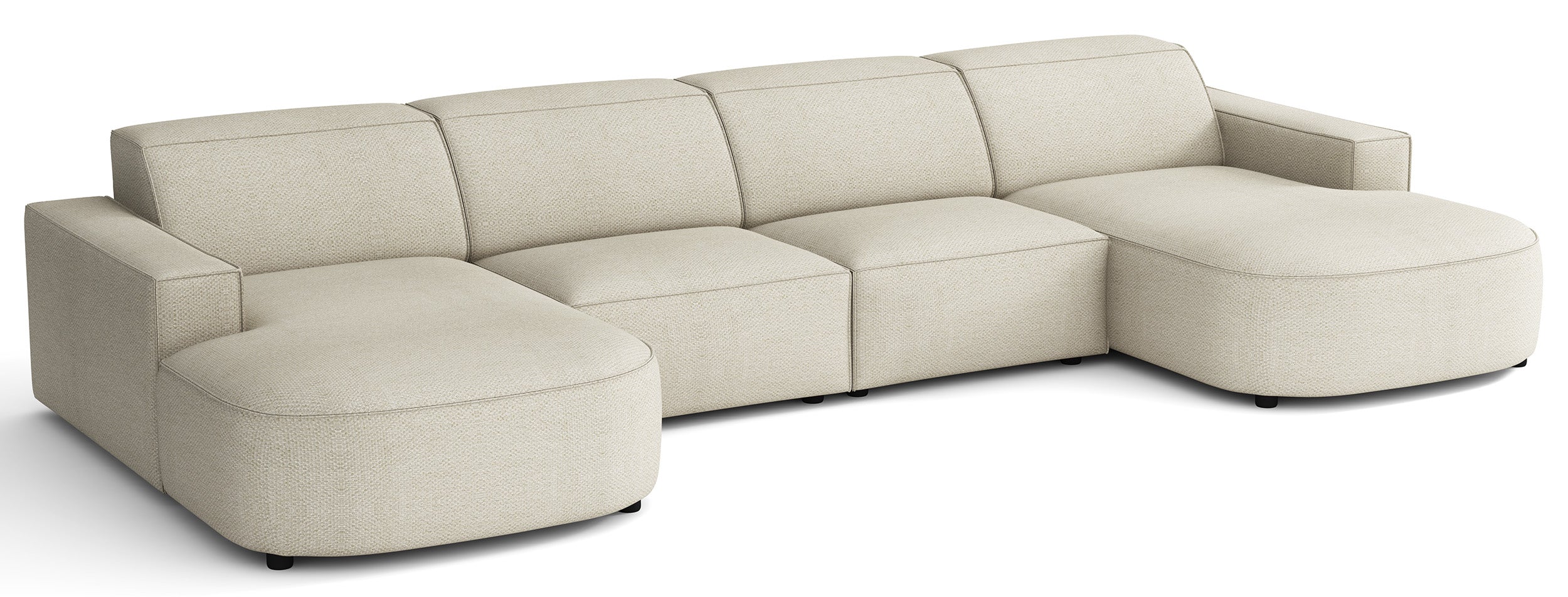 selsey-sallmo-modulares-ecksofa-u-form-universell-cremefarben-hydrophober-chenil image 3