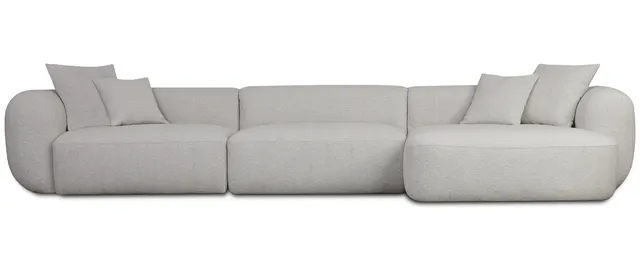 selsey-baomi-modulares-ecksofa-l-form-rechts-gro-hellgrauer-chenille-stoff image 1