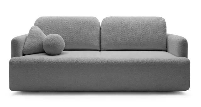 selsey-lambina-dreisitziges-ausklappbares-sofa-mit-stauraum-graues-boucl image 1