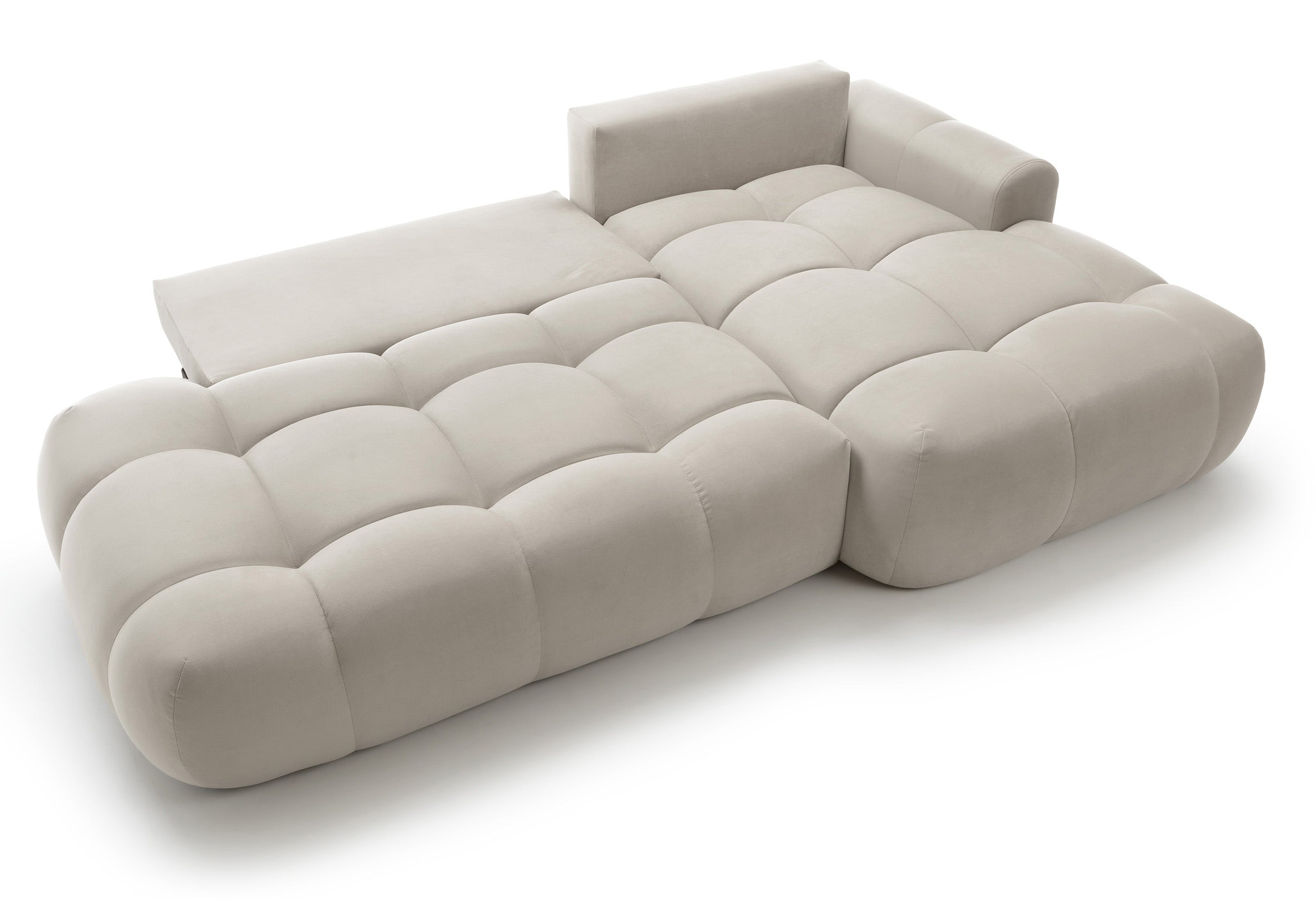 selsey-ombo-ecksofa-l-form-mit-schlaffunktion-und-stauraum-grau-beige-samt-recht image 4