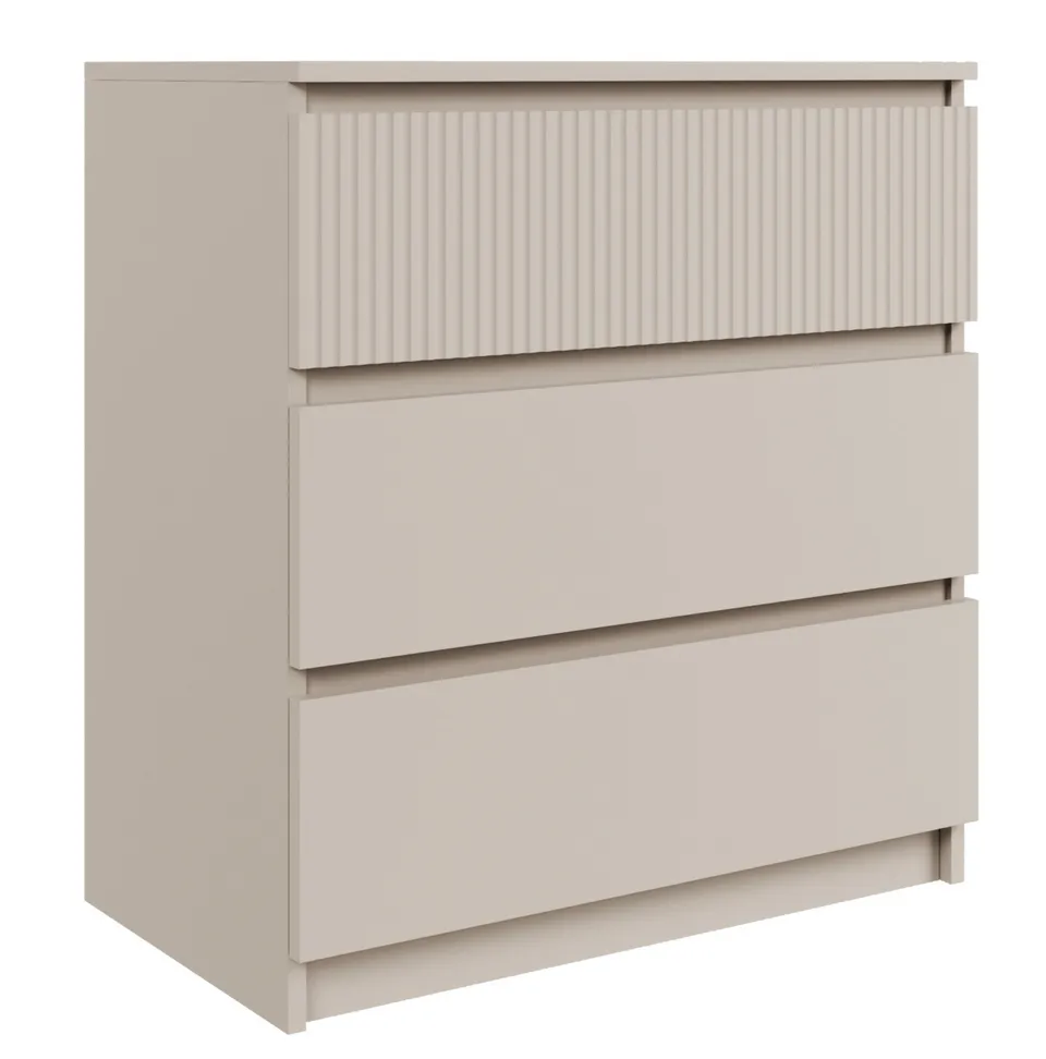 selsey-sandia-kommode-mit-3-schubladen-70-cm-kaschmir-geriffelt image 1