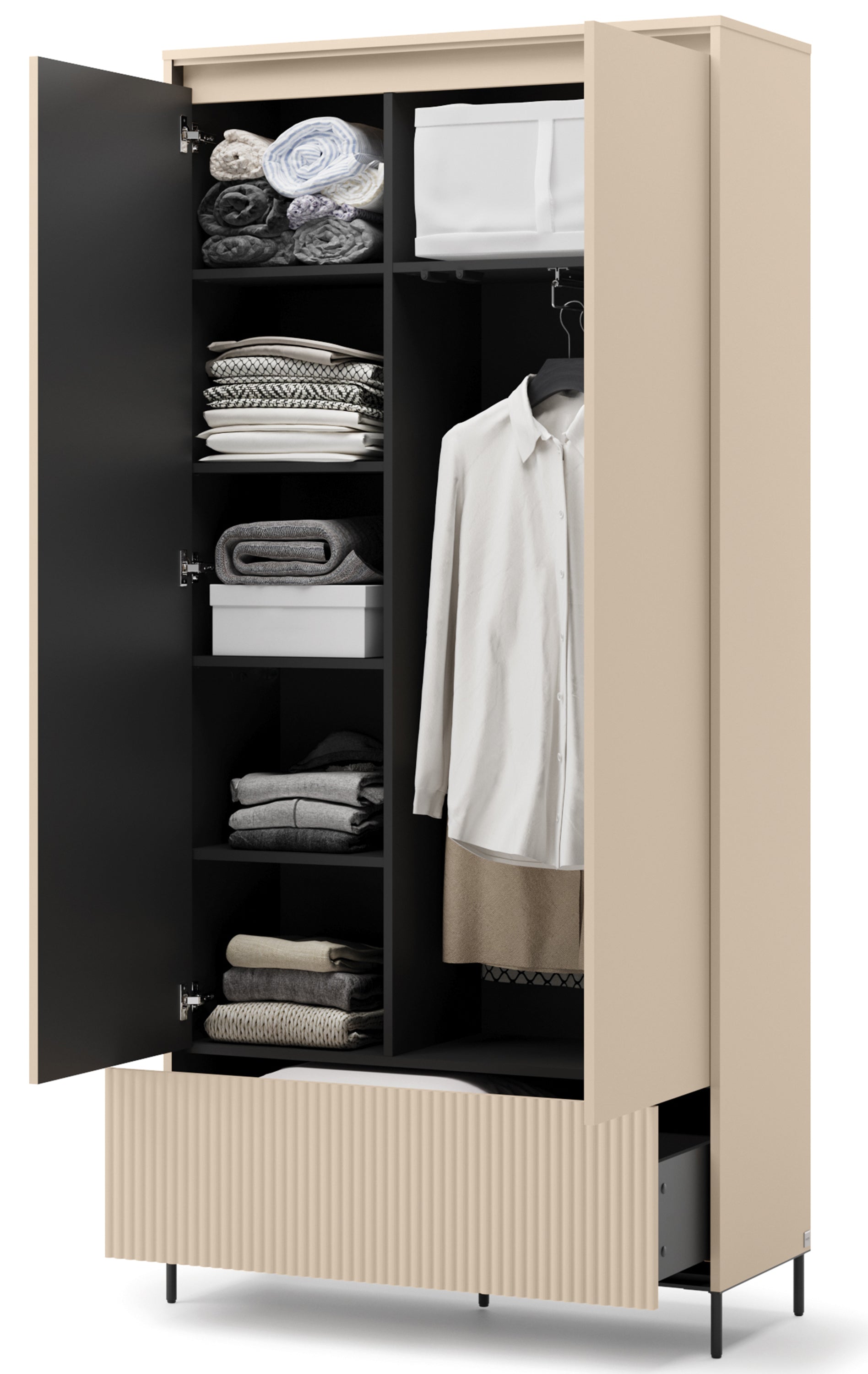 selsey-trend-zweit-riger-kleiderschrank-101-cm-mit-schublade-und-beleuchtung-ger image 7
