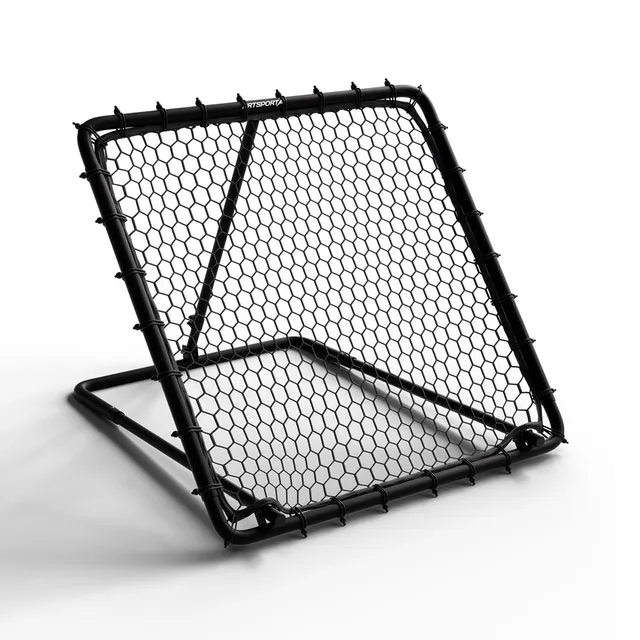 juskys-fu-ball-rebounder-power-pass-100-x-100-cm-verstellbares-trainingsnetz image 1