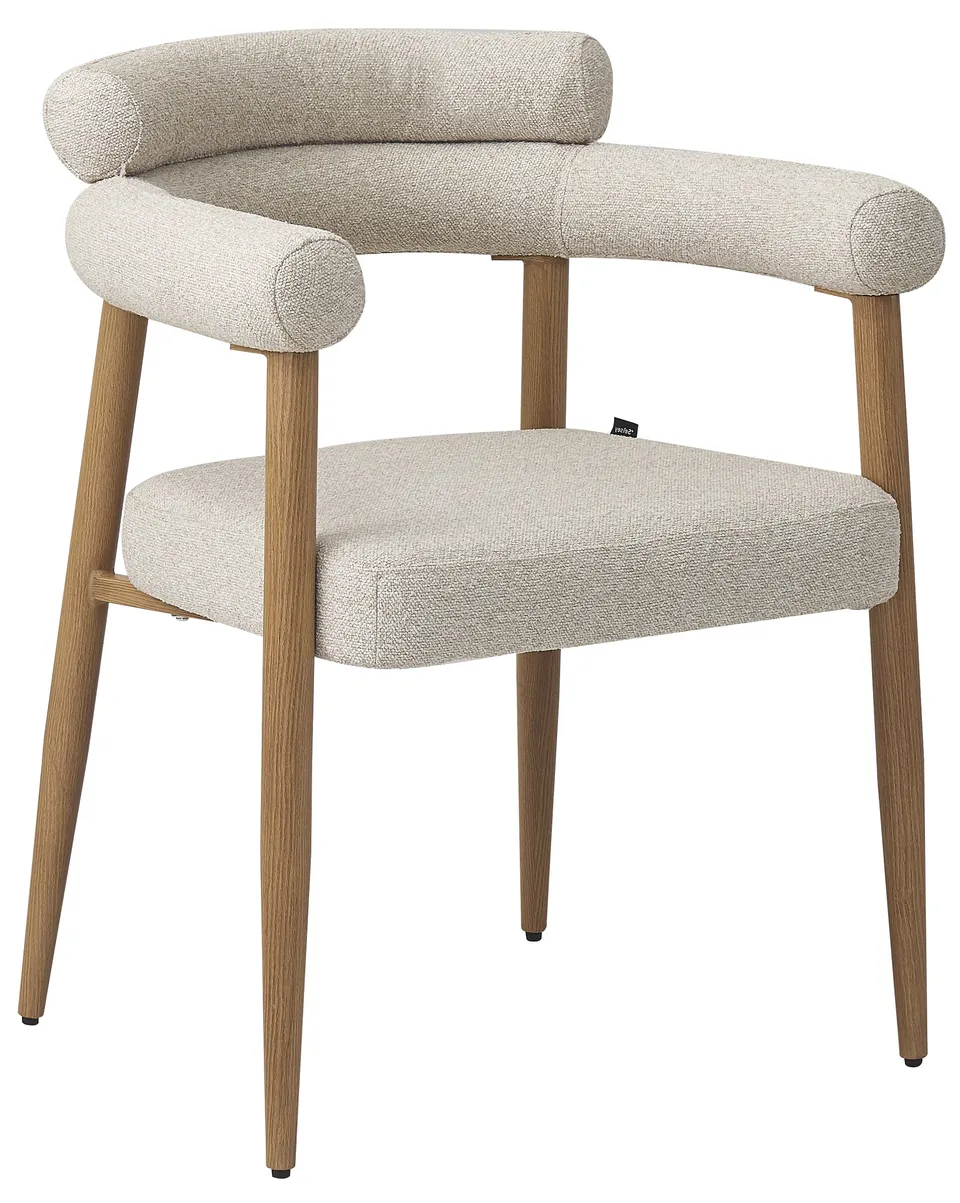 selsey-pragess-esszimmerstuhl-beige-boucl-natur-eiche image 1