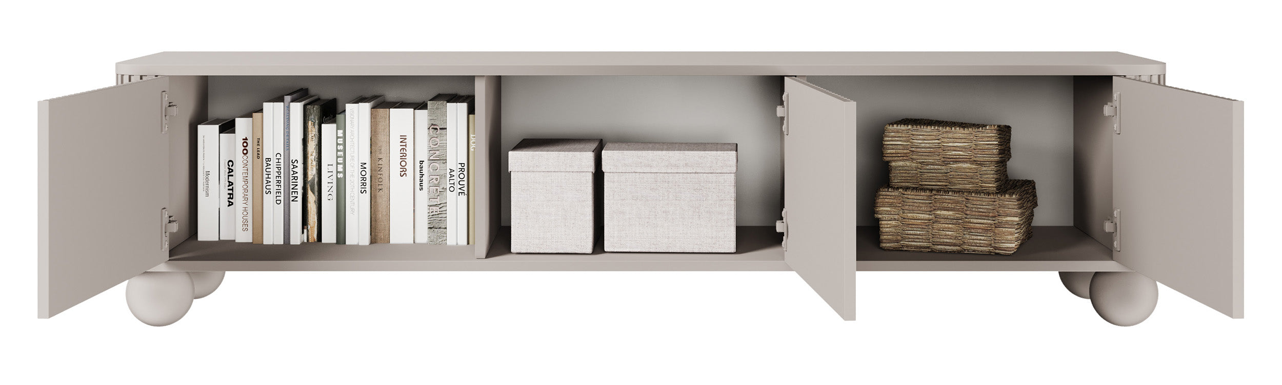 selsey-arvello-tv-schrank-dreit-rig-163-cm-auf-kugelf-en-sandbeige-mit-rillen image 6