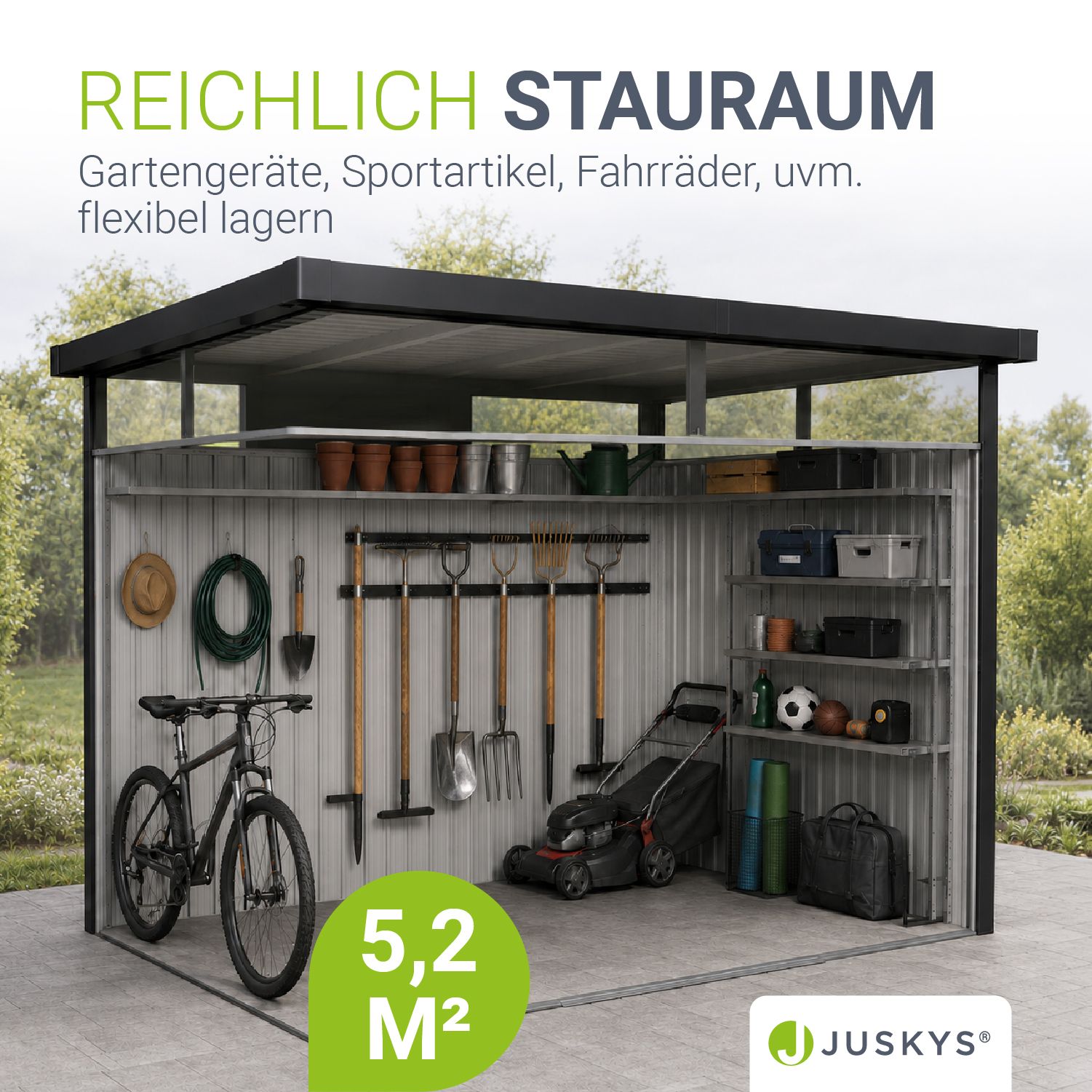 juskys-metall-ger-tehaus-luzern-5-2-m-in-anthrazit image 2