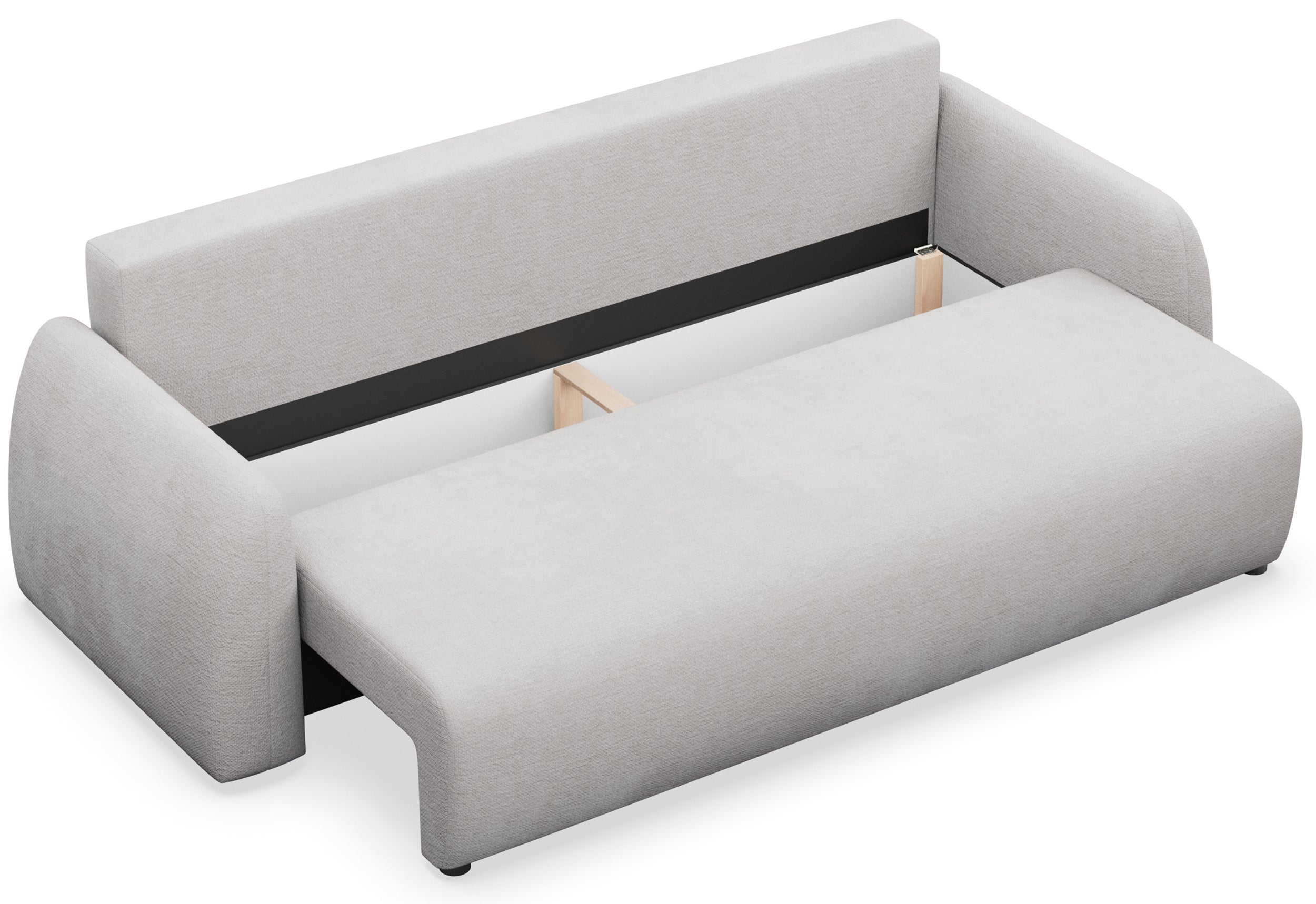 selsey-nubelle-3-sitzer-schlafsofa-ausklappbar-mit-stauraum-hellgrau-chenille-hy image 4
