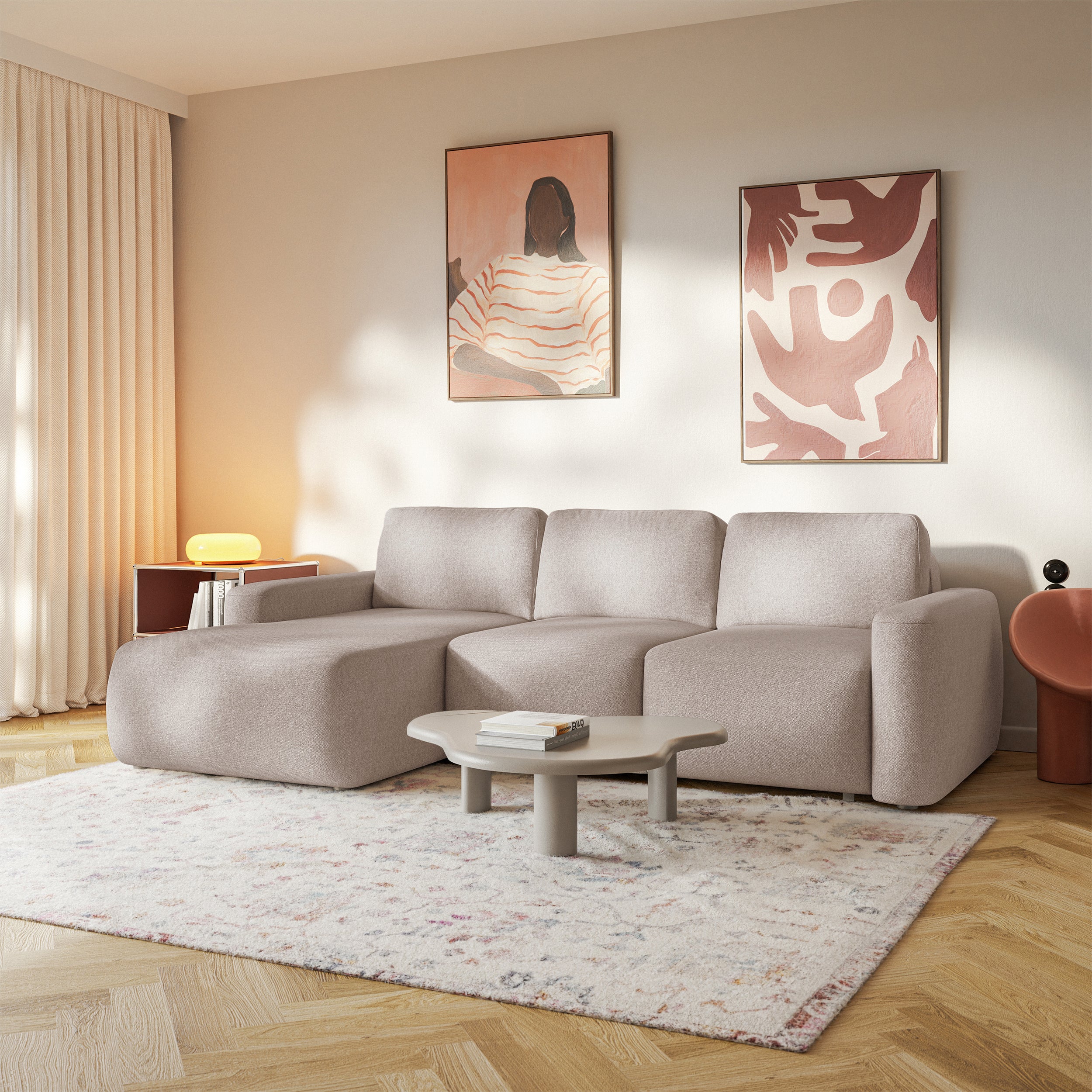 selsey-carnos-mini-ecksofa-mit-schlaffunktion-l-form-links-beige-chenille image 5