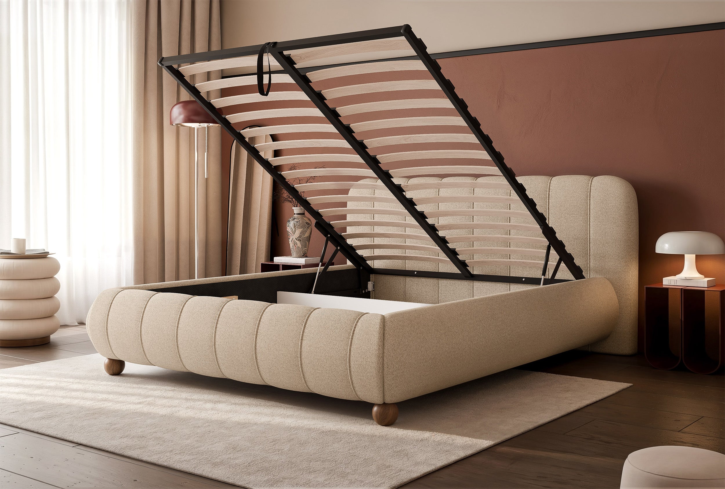 selsey-malunna-polsterbett-140x200-cm-mit-stauraum-beige-chenille-2 image 4