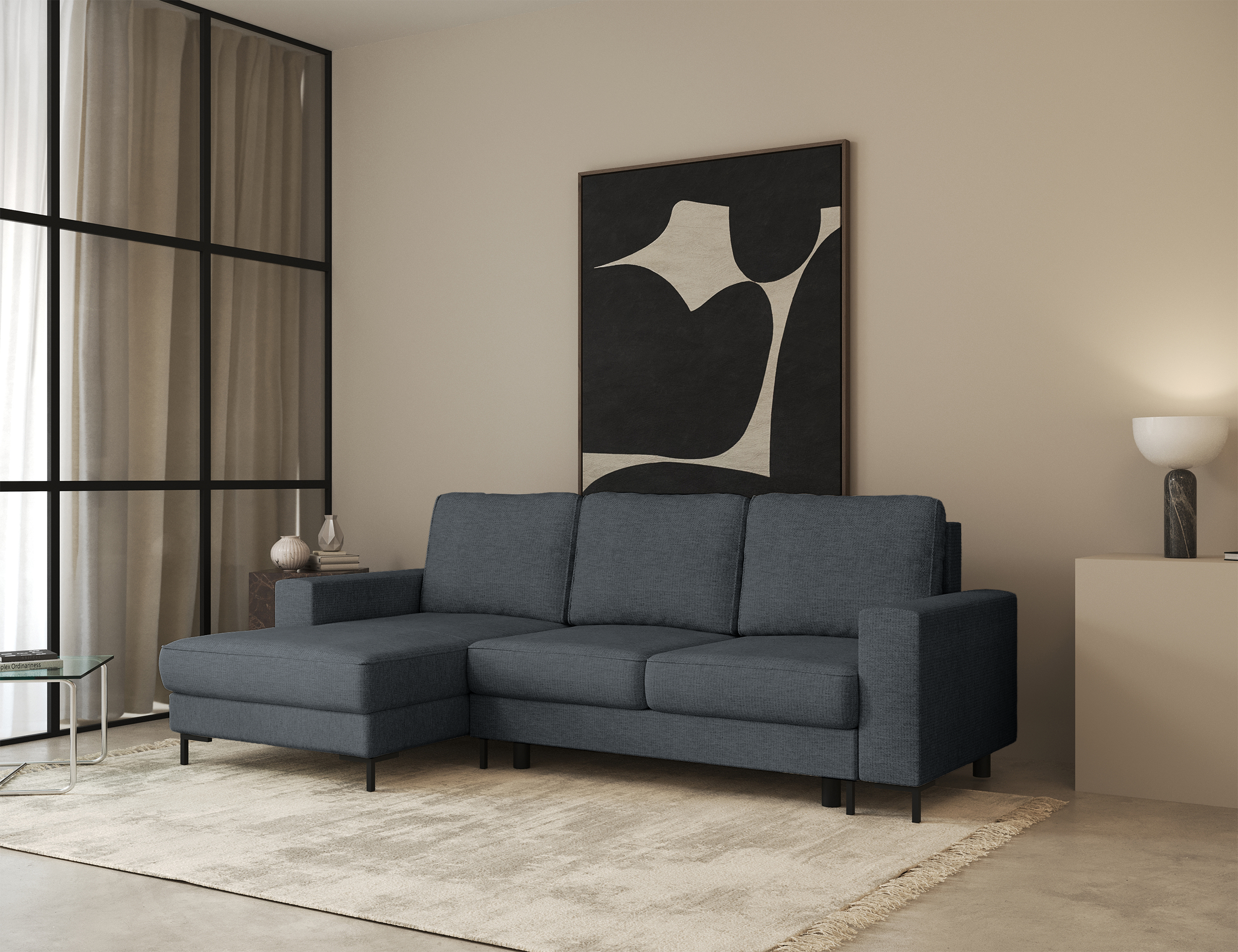 selsey-mokpeo-ecksofa-mit-schlaffunktion-l-form-links-dunkelgrauer-chenille-2x-s image 2